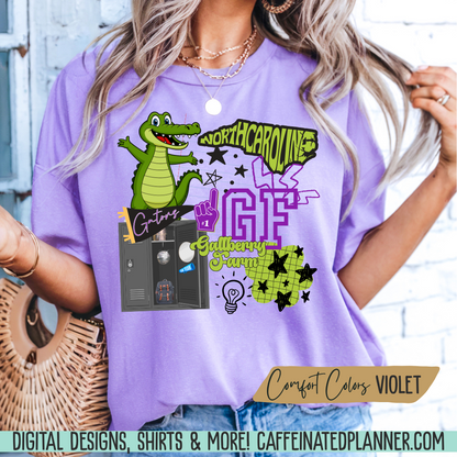 CUSTOM School TShirt, School Spirit // YOUTH