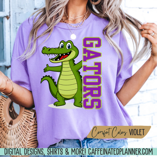 CUSTOM School TShirt, Mascot & Varsity Lettering TShirt // ADULT