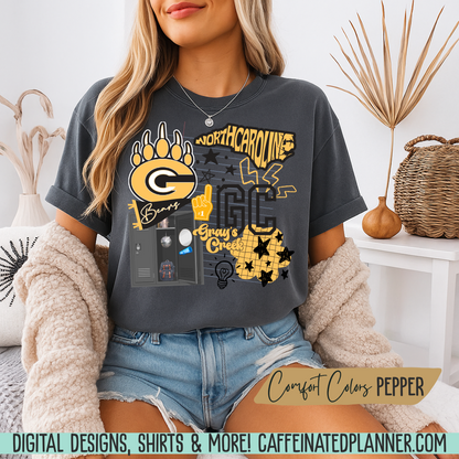 CUSTOM School TShirt, School Spirit // YOUTH