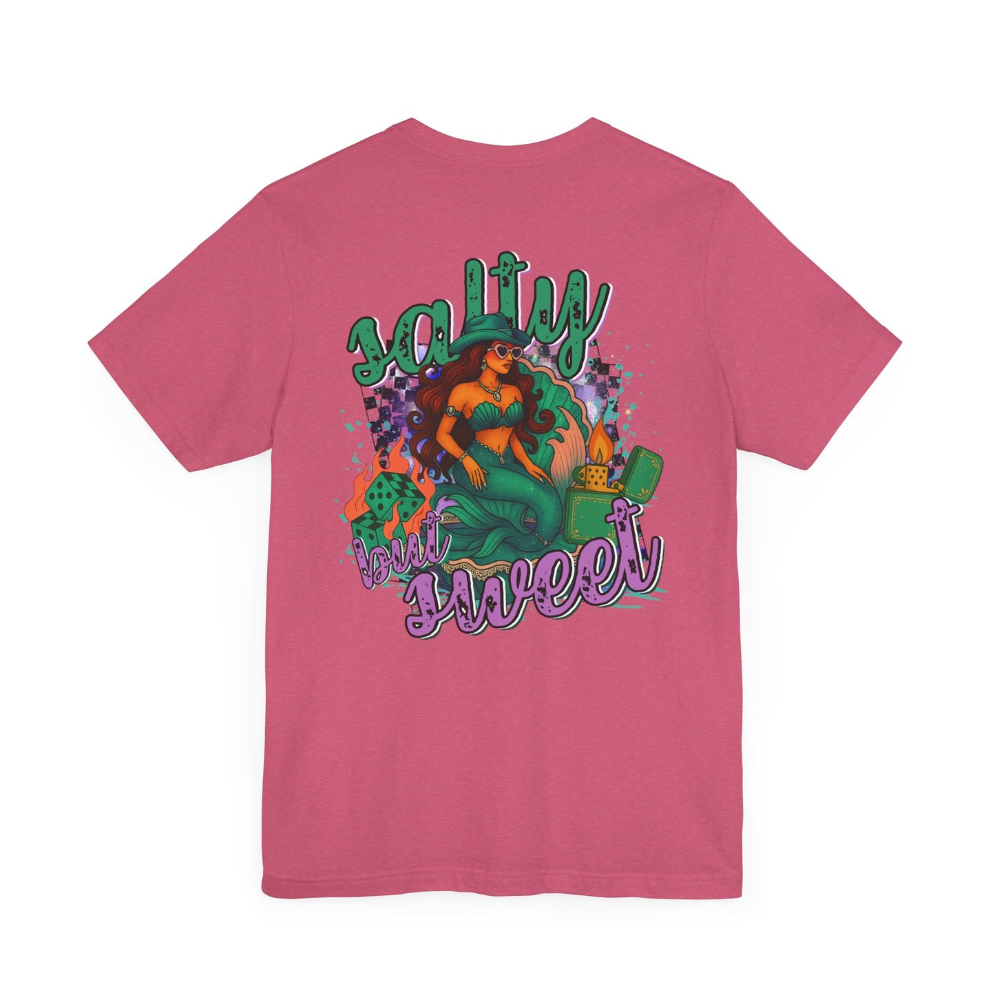 Short Sleeve Tee - Western Mermaid Baddie Design