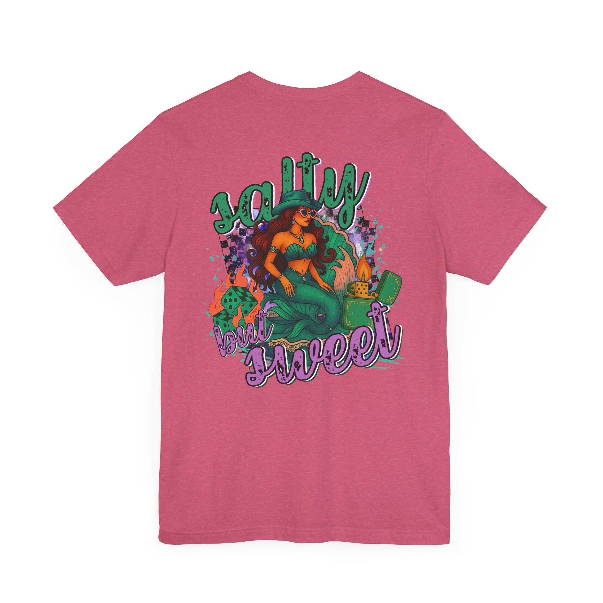 Short Sleeve Tee - Western Mermaid Baddie Design