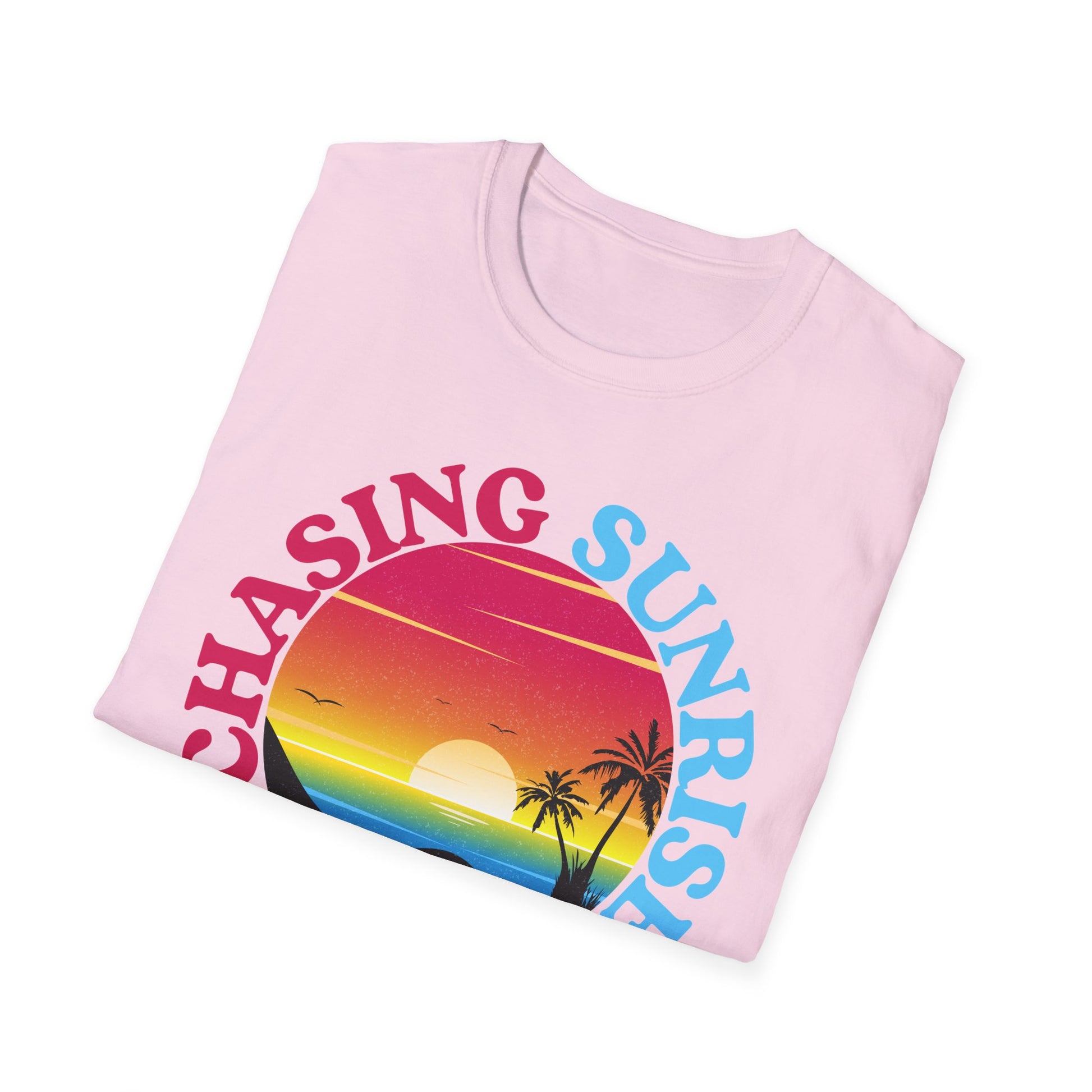 Chasing Sunrise, Finding Peace Unisex T-Shirt