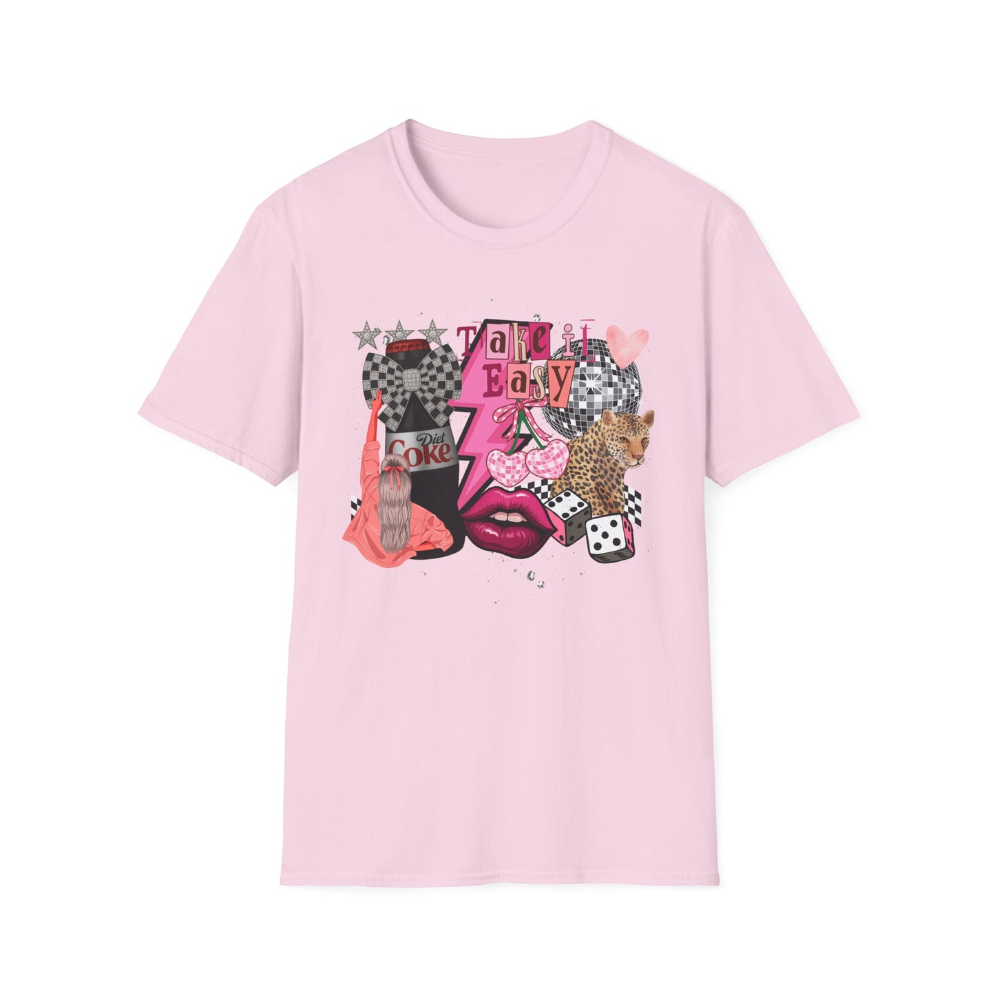 Diet Coke Collage // Soft Gildan Unisex Tee