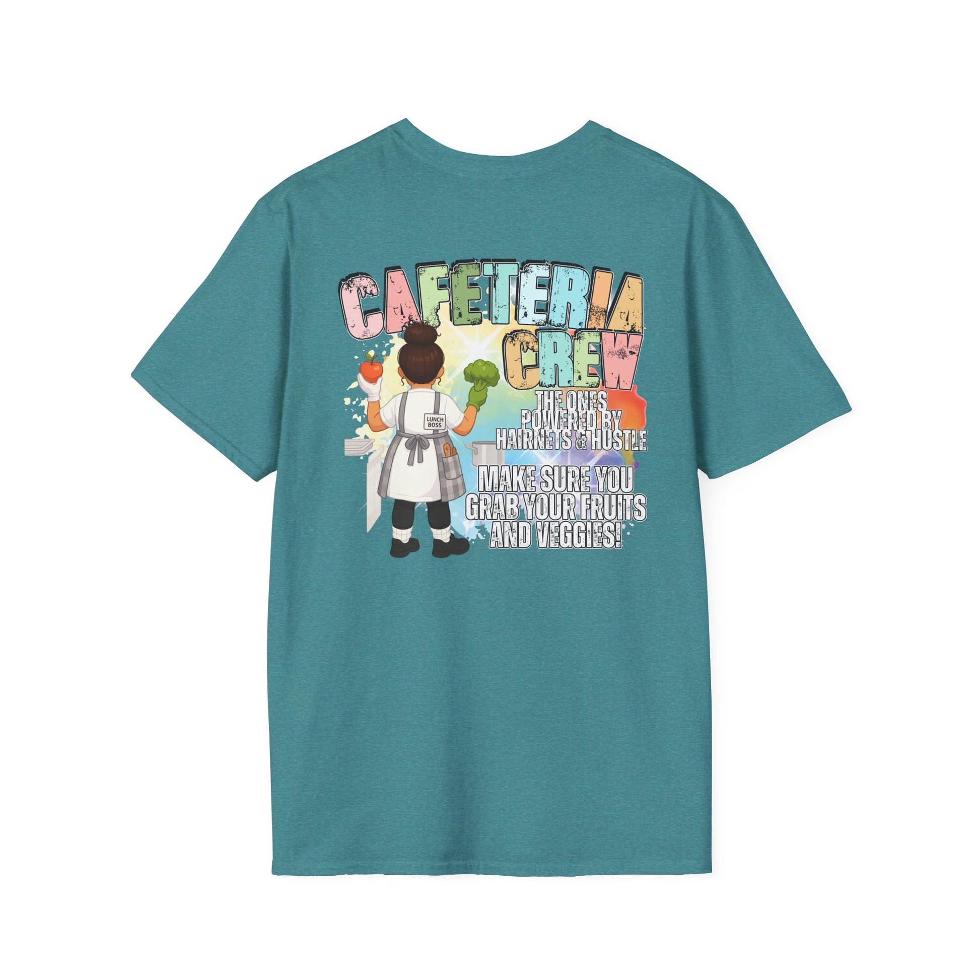 Cafeteria Crew for School Staff - Don't Forget Your Fruits and Vegetables