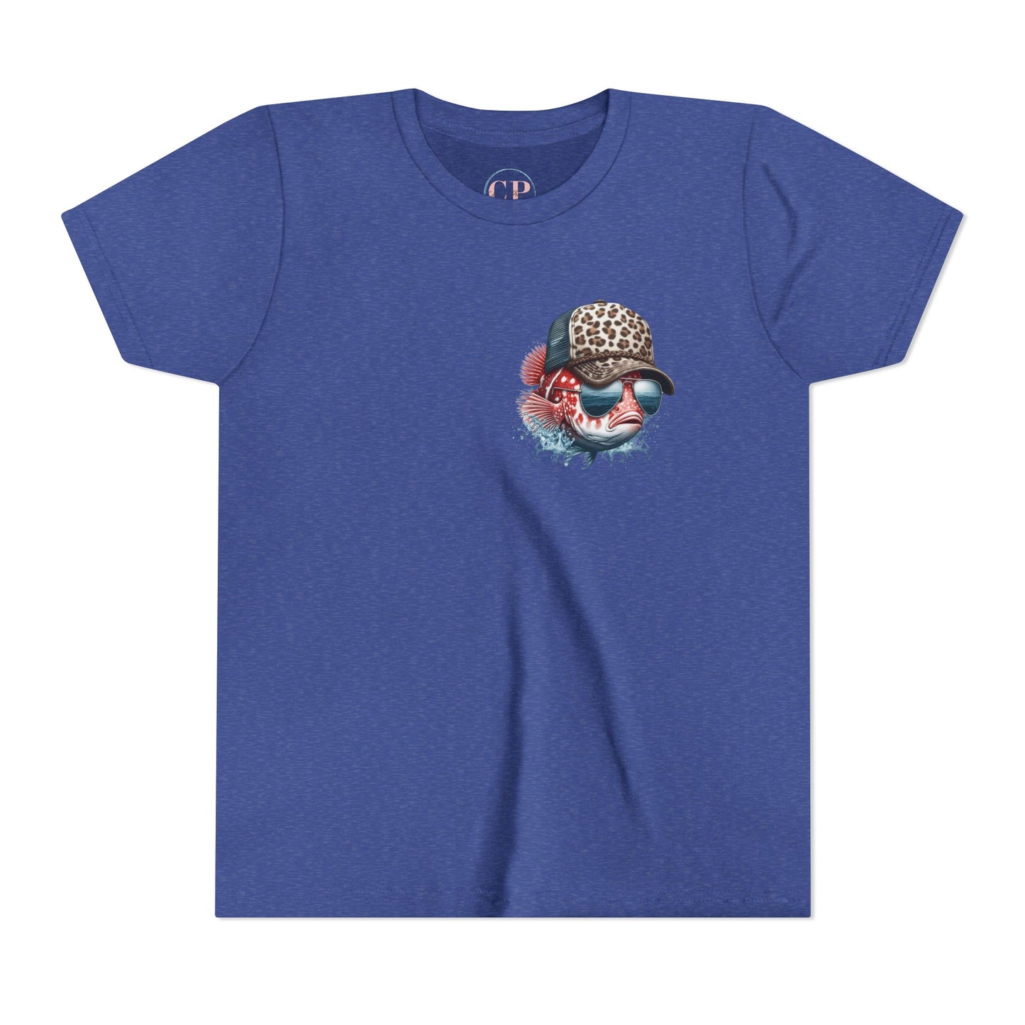 Kids Fishing Tee - CaffeinatedPlanner Family Exclusive Design: 'Bait Babe'