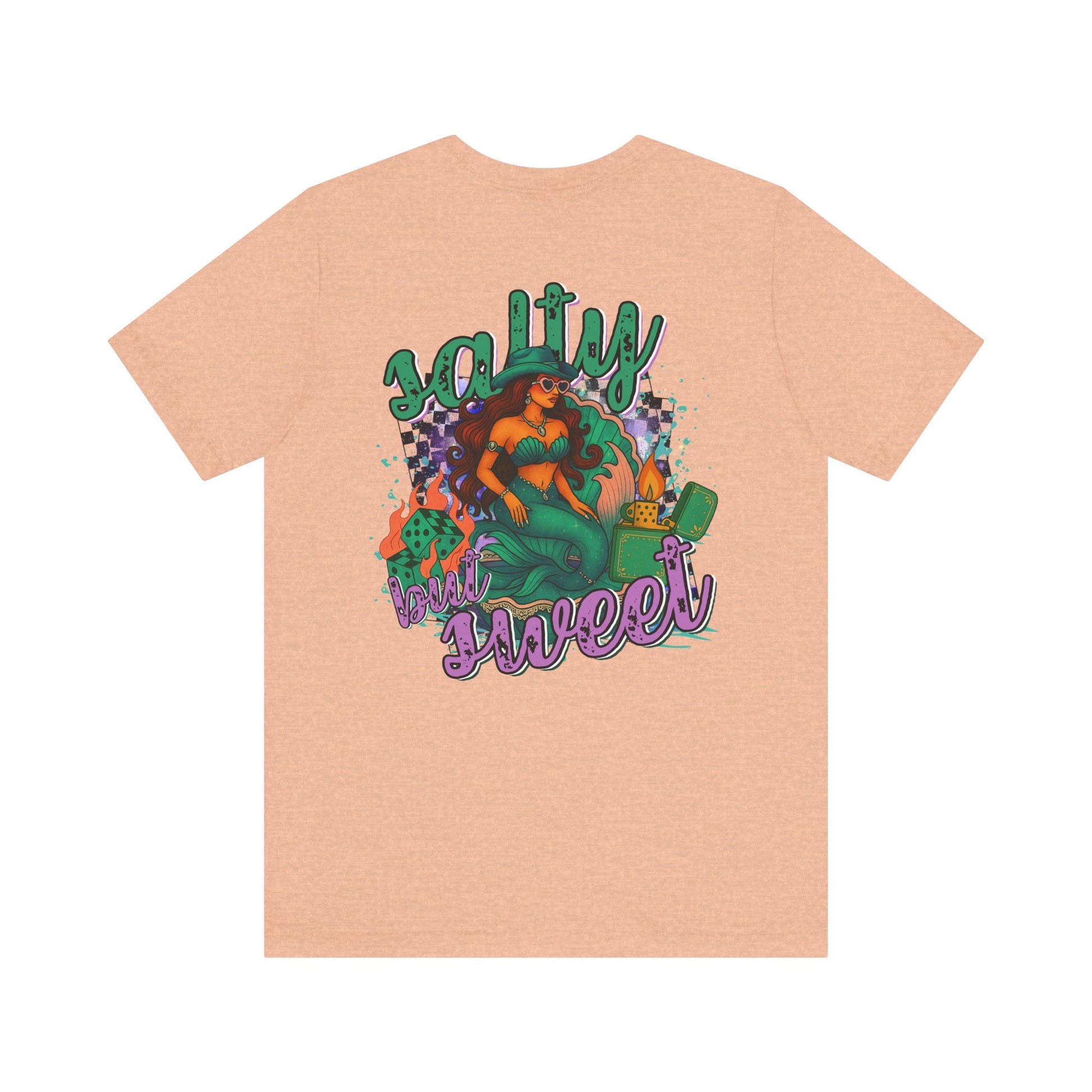 Short Sleeve Tee - Western Mermaid Baddie Design