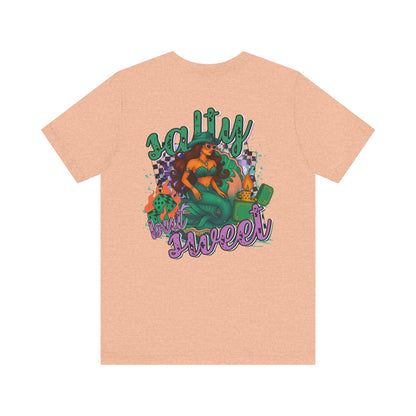 Short Sleeve Tee - Western Mermaid Baddie Design