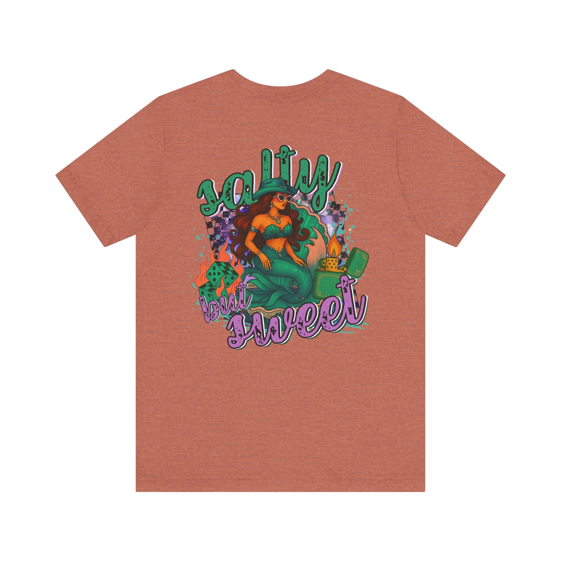 Short Sleeve Tee - Western Mermaid Baddie Design