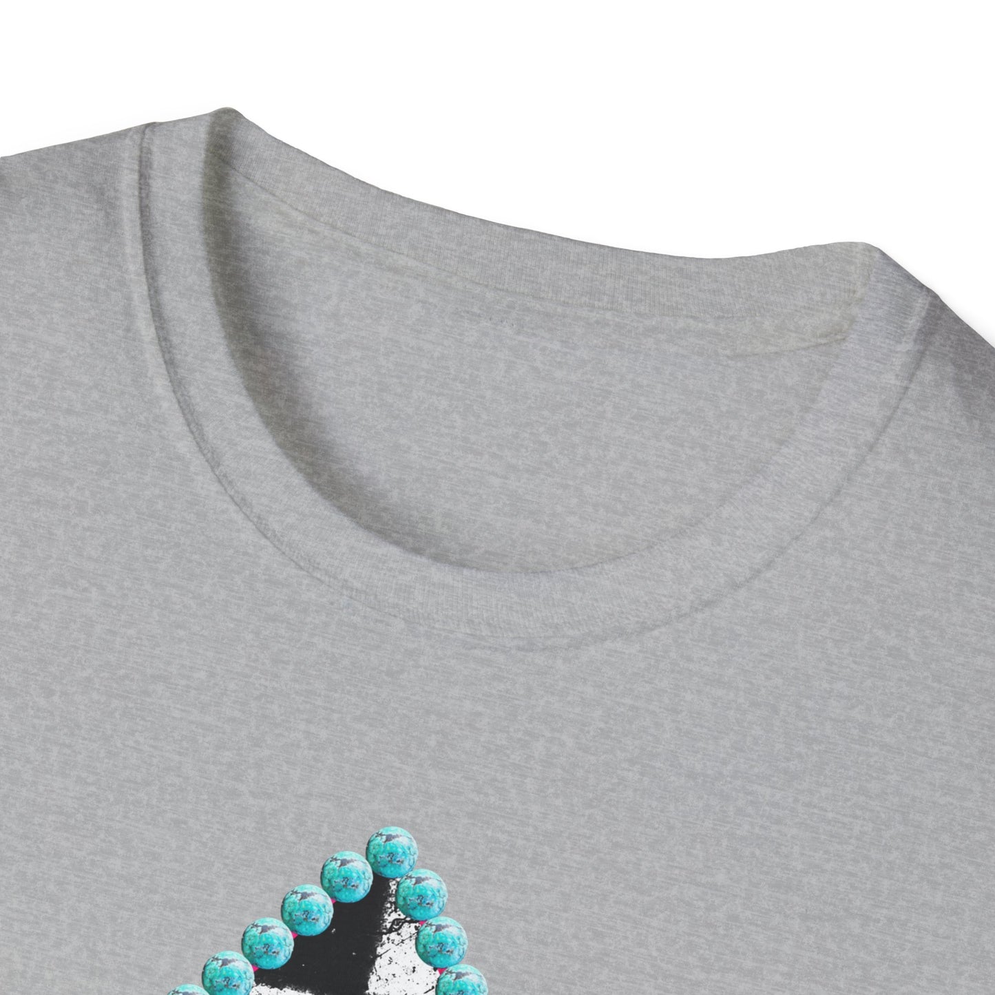 Social Worker Checkered Spades T-Shirt