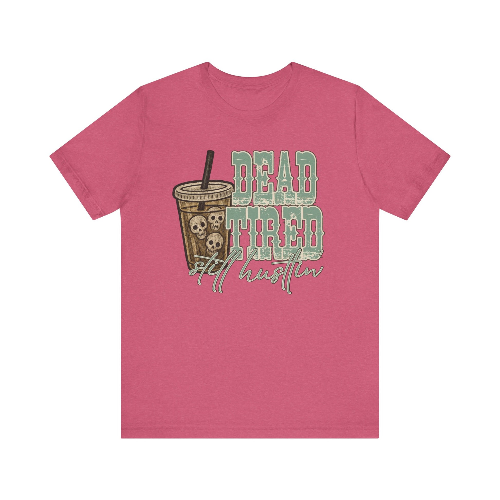 Skeleton Head Iced Coffee Unisex Tee