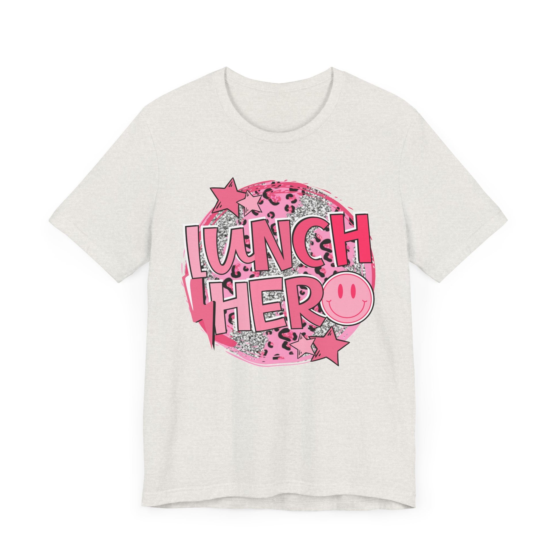 Lunch Hero Unisex Tee - Cafeteria Staff Shirt * Front Design Only