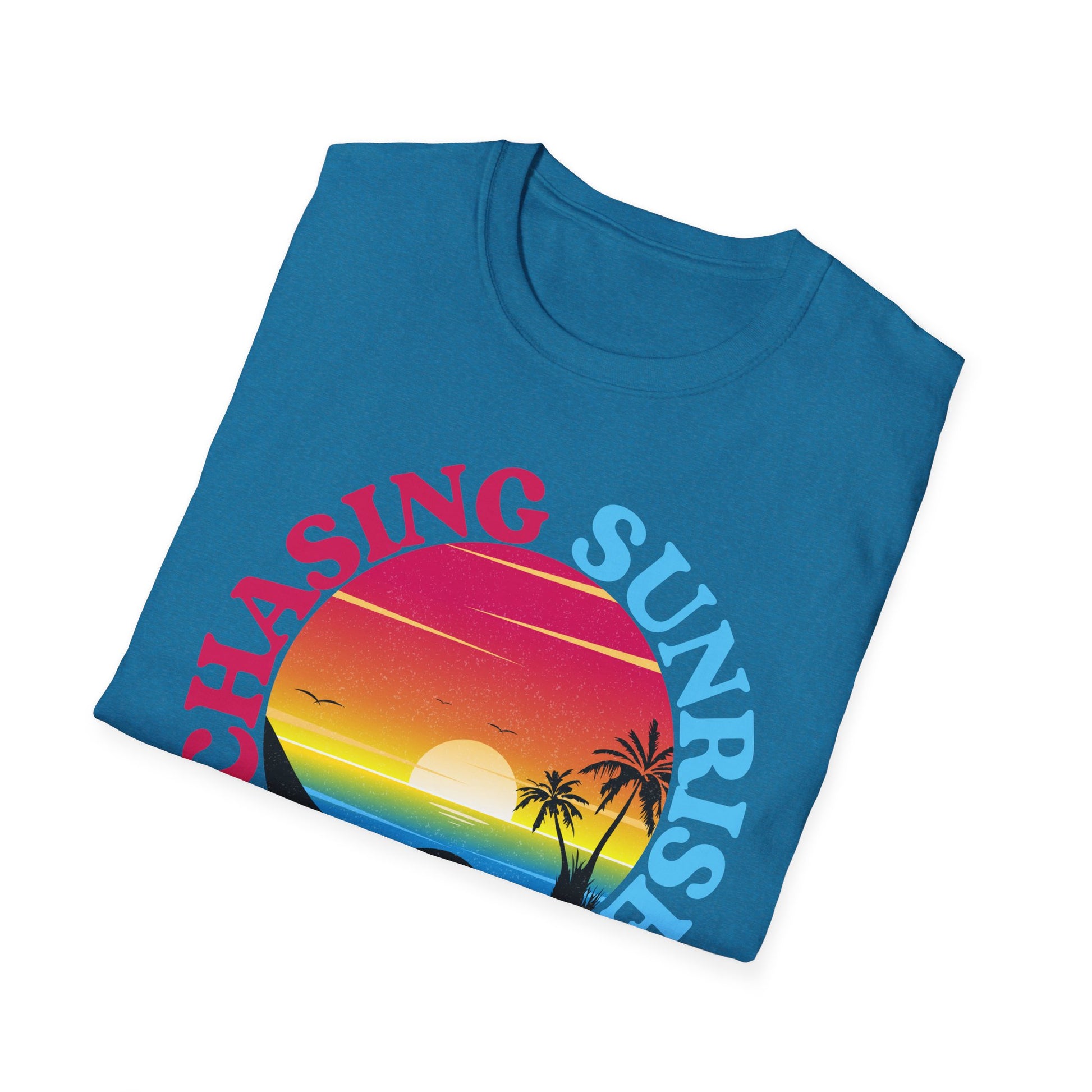 Chasing Sunrise, Finding Peace Unisex T-Shirt