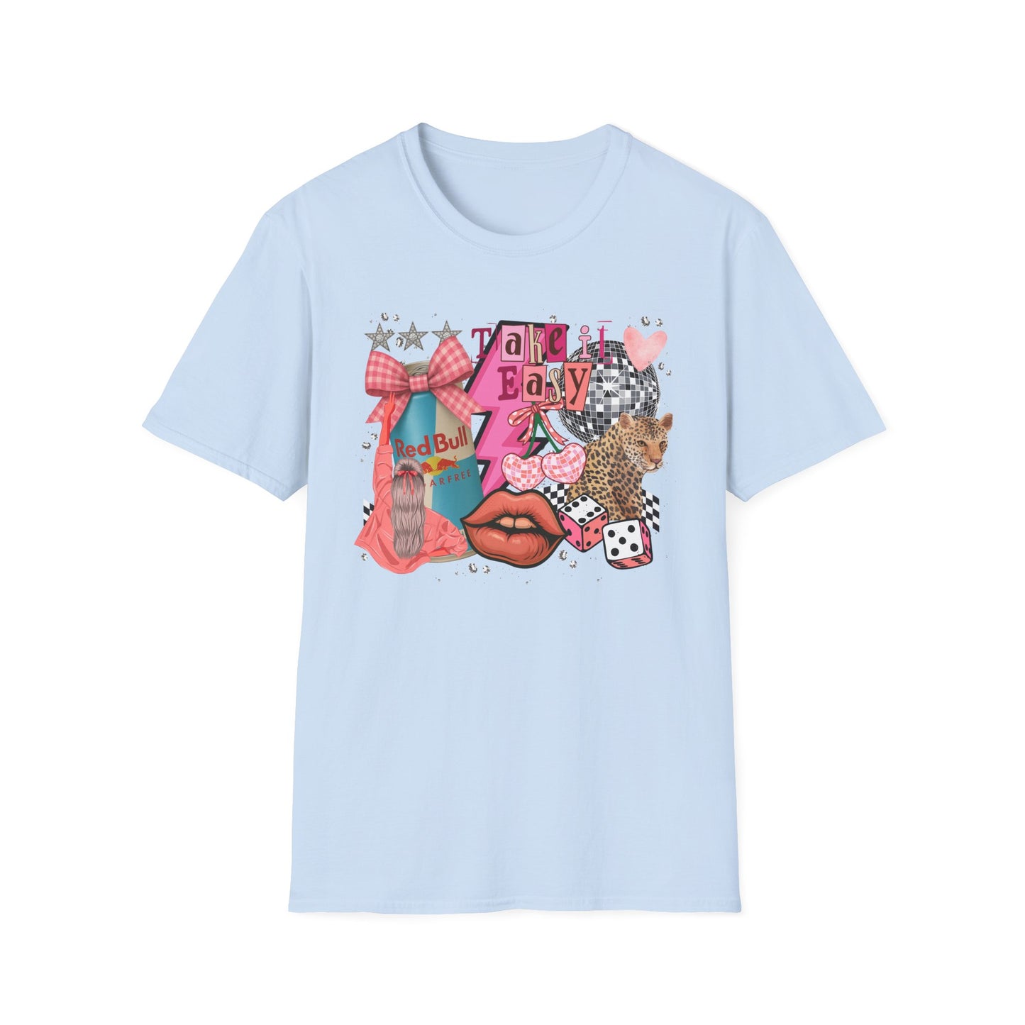 Sugar Free Red Bull Collage Unisex T-Shirt