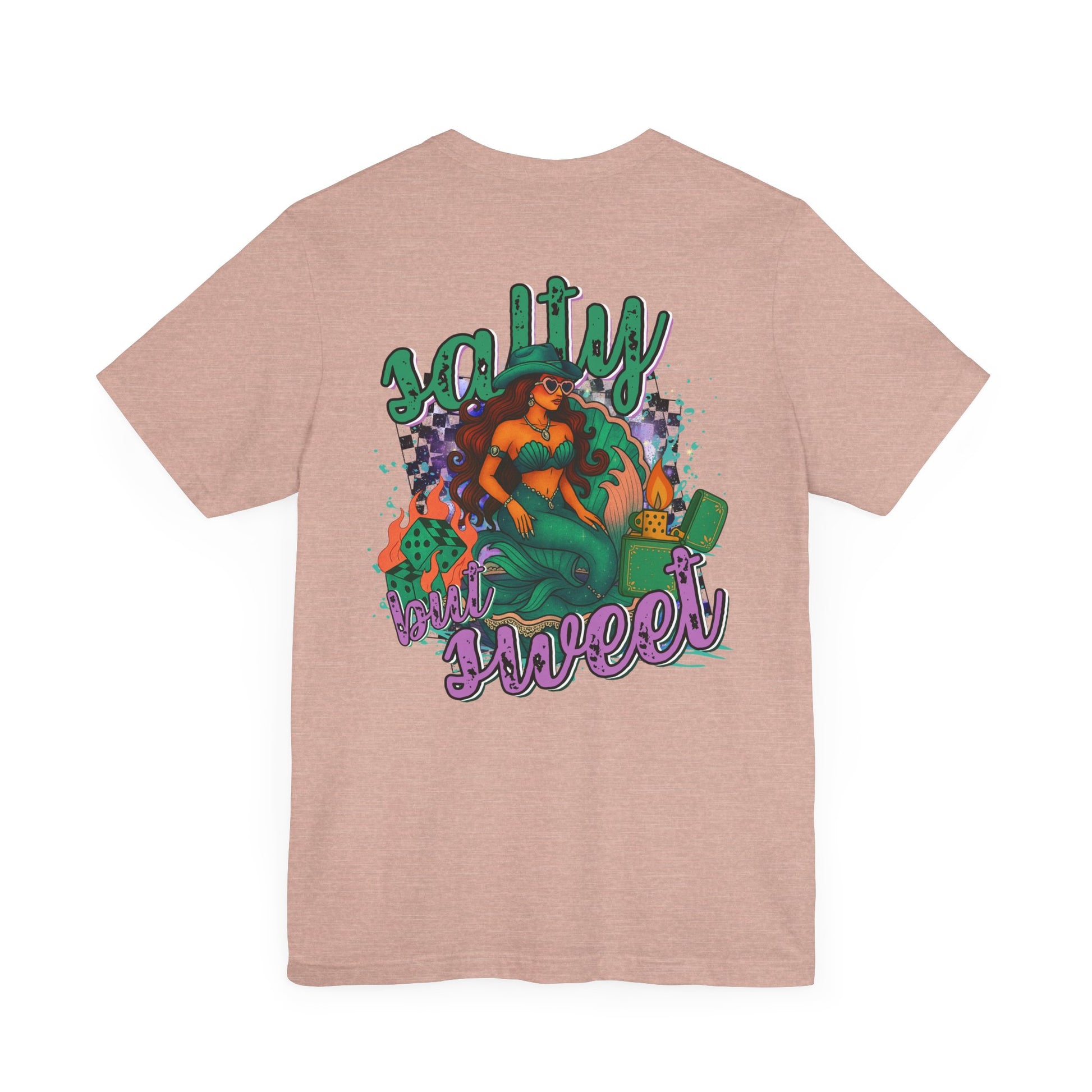 Short Sleeve Tee - Western Mermaid Baddie Design