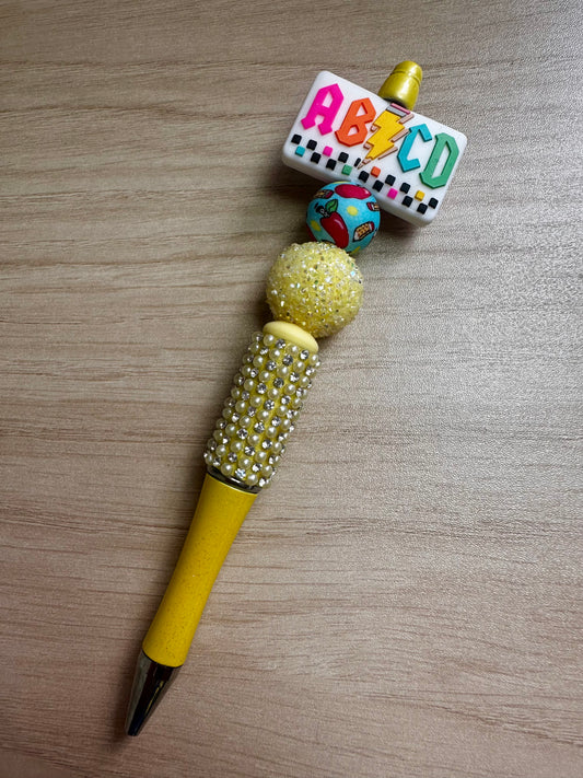 AB*CD teacher | bling pen
