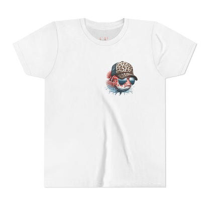 Kids Fishing Tee - CaffeinatedPlanner Family Exclusive Design: 'Bait Babe'