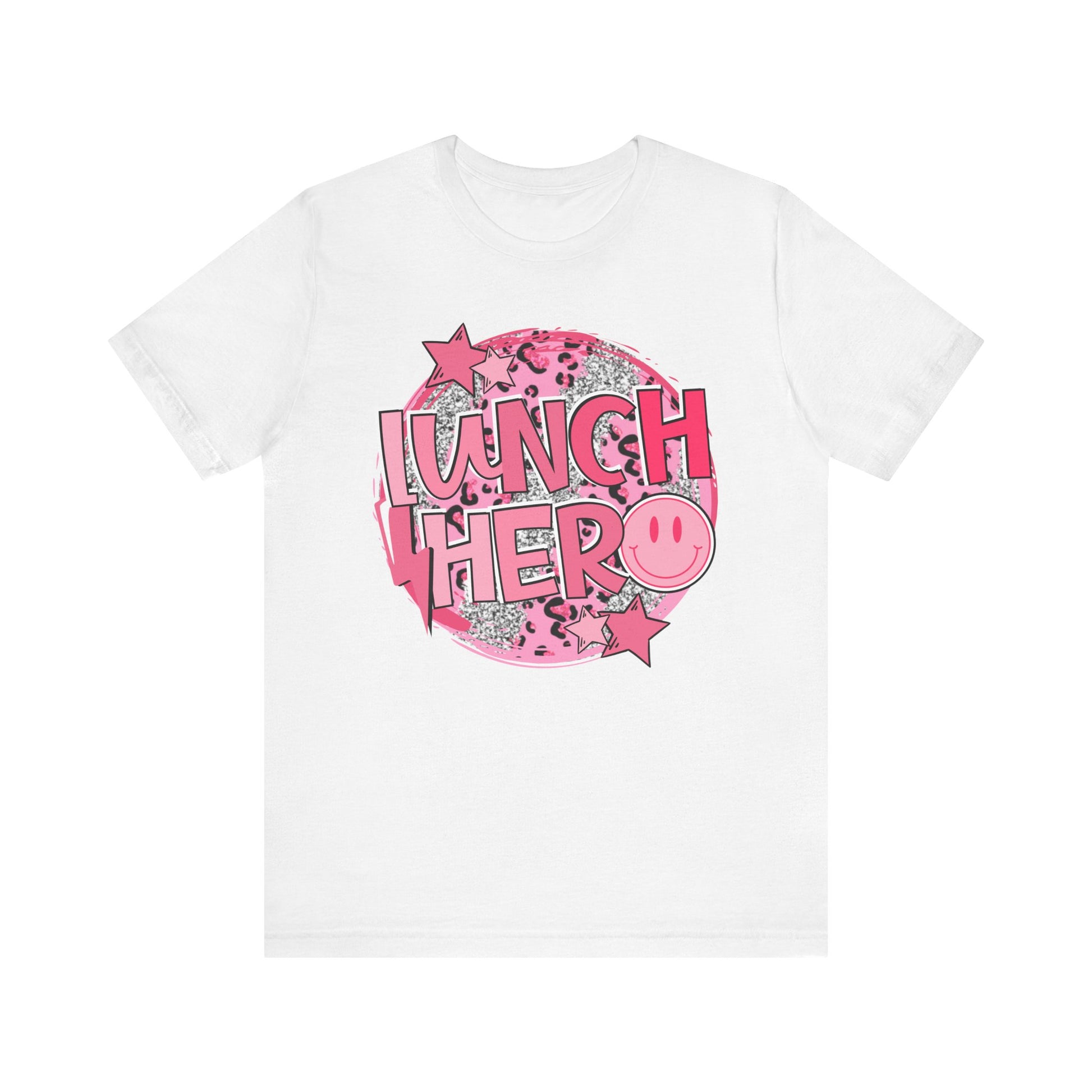 Lunch Hero Unisex Tee - Cafeteria Staff Shirt * Front Design Only