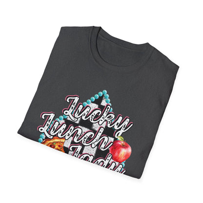 Lunch Lady Checkered Spades T-Shirt