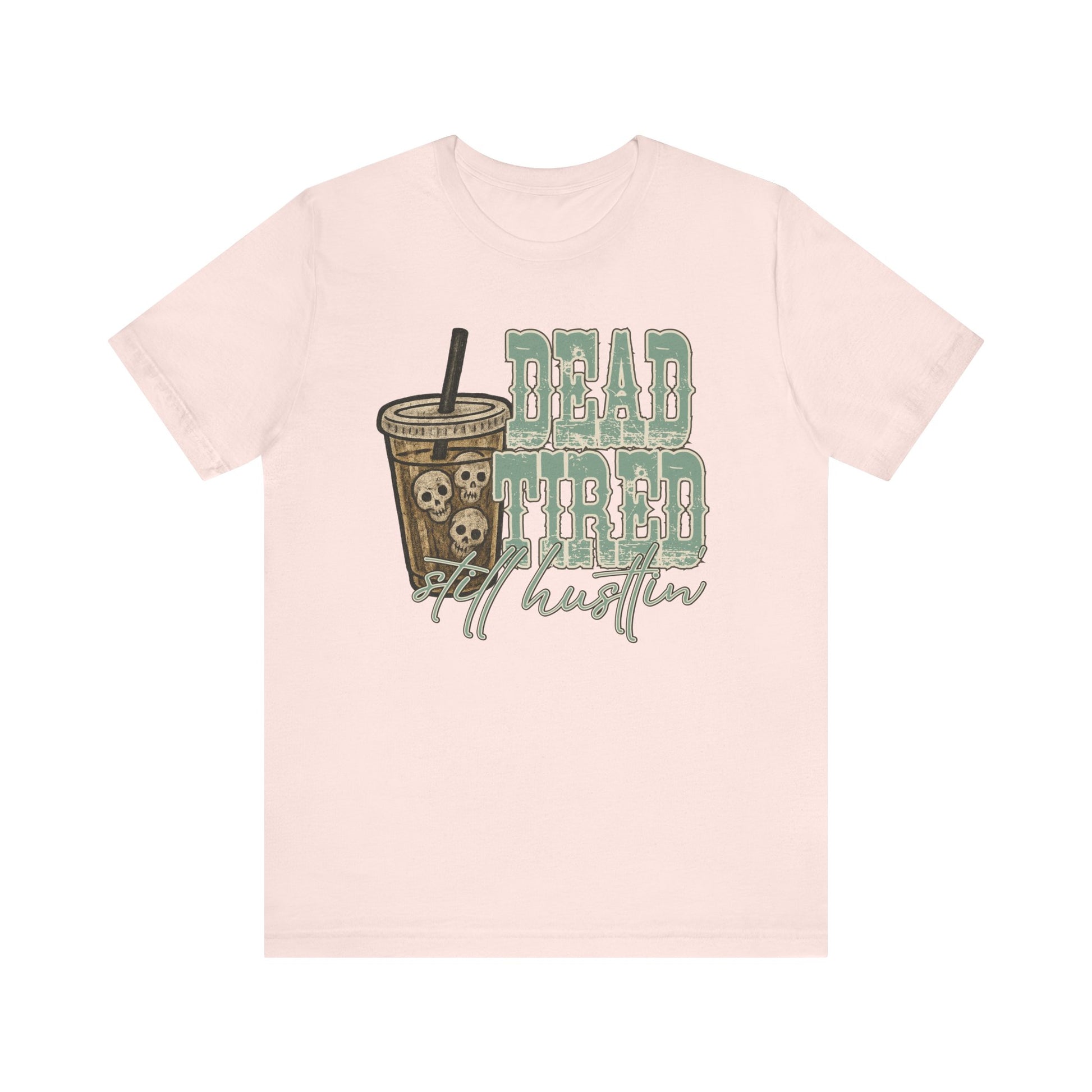 Skeleton Head Iced Coffee Unisex Tee