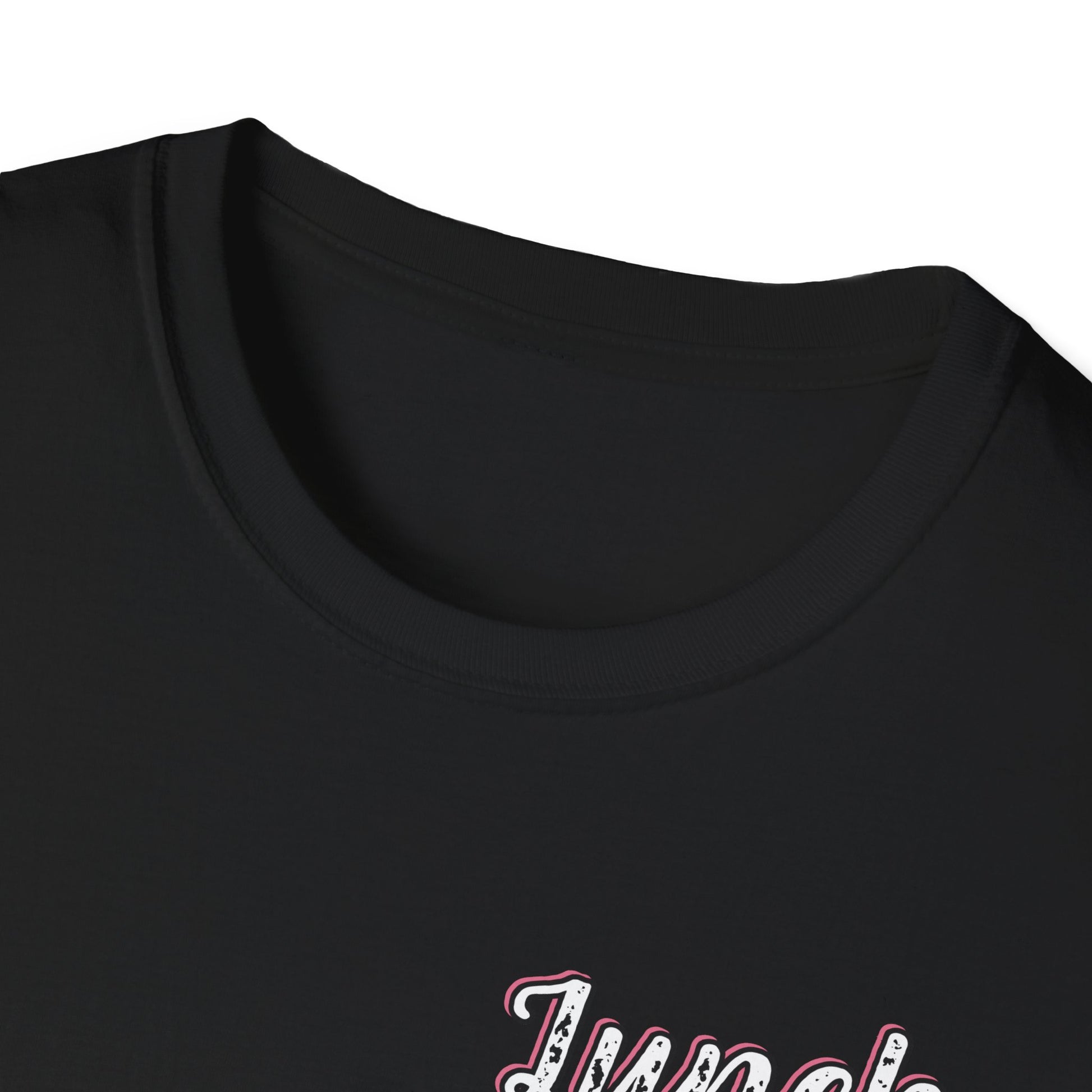 Lunch Lady Checkered Spades T-Shirt * Front and Back Design