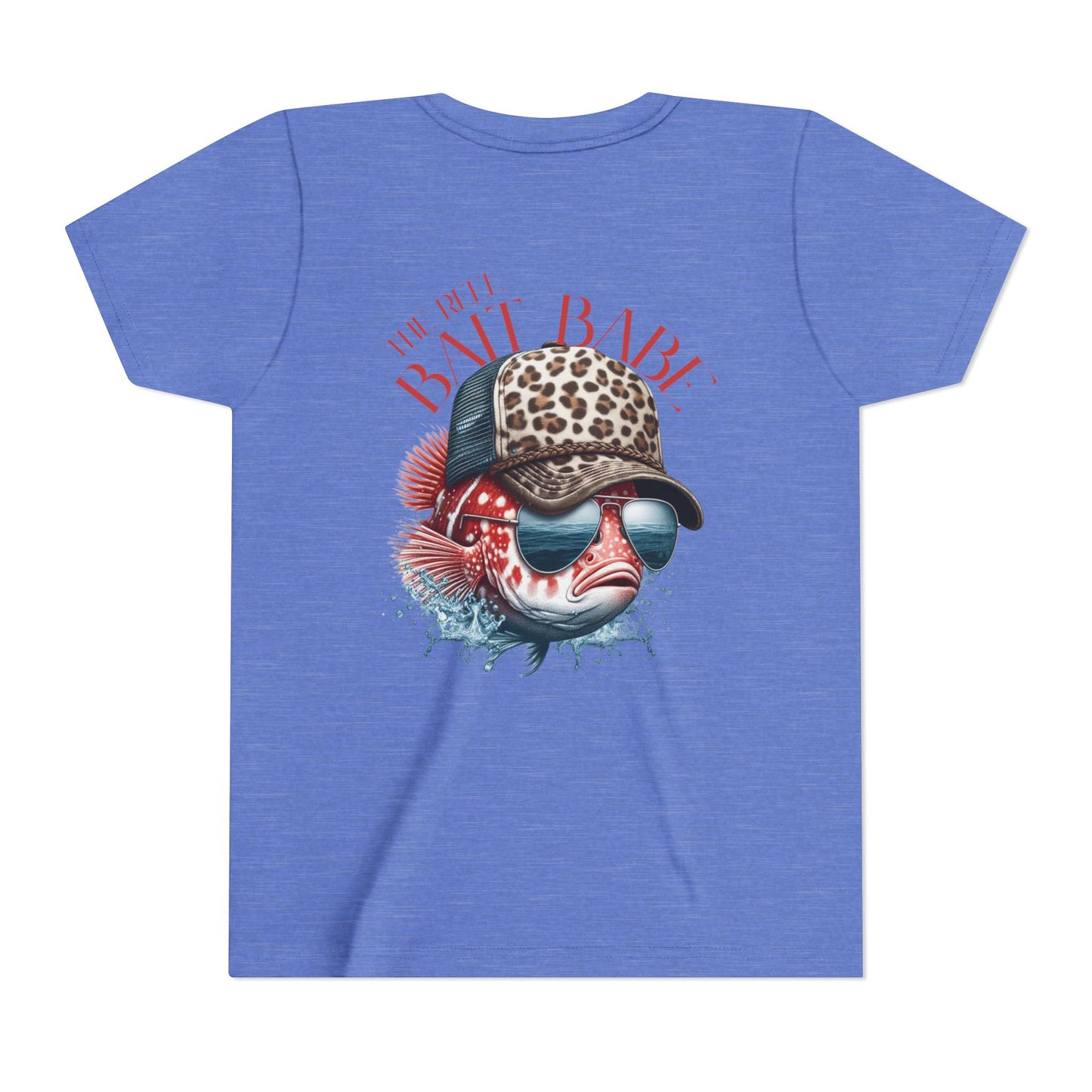 Kids Fishing Tee - CaffeinatedPlanner Family Exclusive Design: 'Bait Babe'