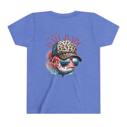 Kids Fishing Tee - CaffeinatedPlanner Family Exclusive Design: 'Bait Babe'