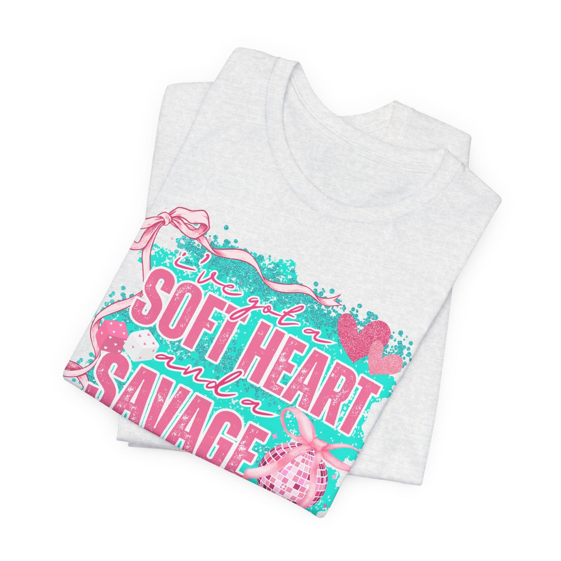 Savage Mouth Graphic Tee - Soft Hearted Apparel, Unisex T-Shirt, Trendy Casual Wear, Fun Gift for Friends, Statement Top