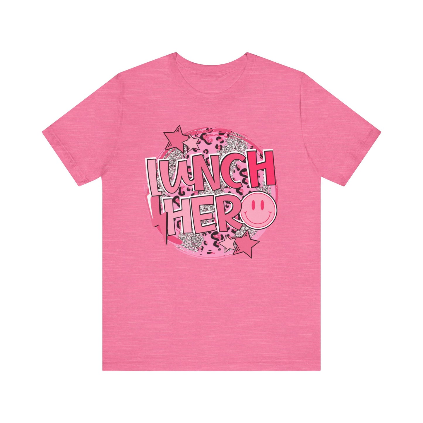 Lunch Hero Unisex Tee - Cafeteria Staff Shirt * Front Design Only