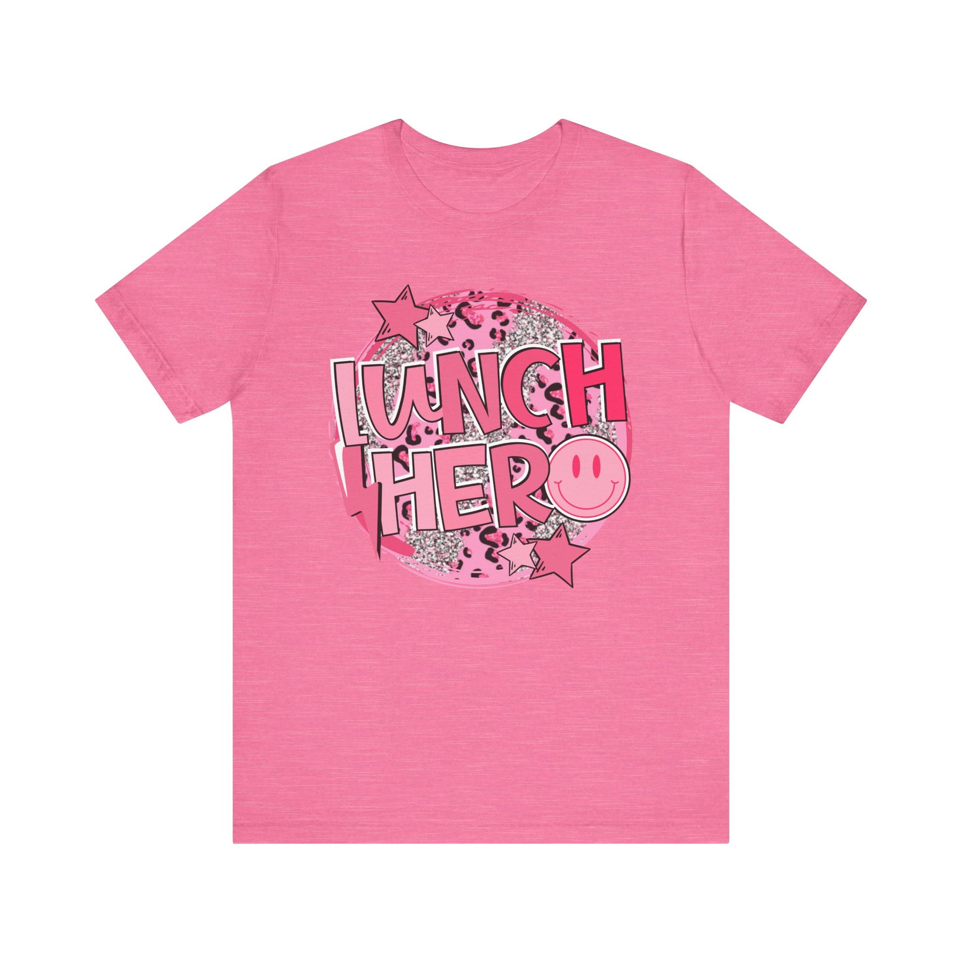 Lunch Hero Unisex Tee - Cafeteria Staff Shirt * Front Design Only