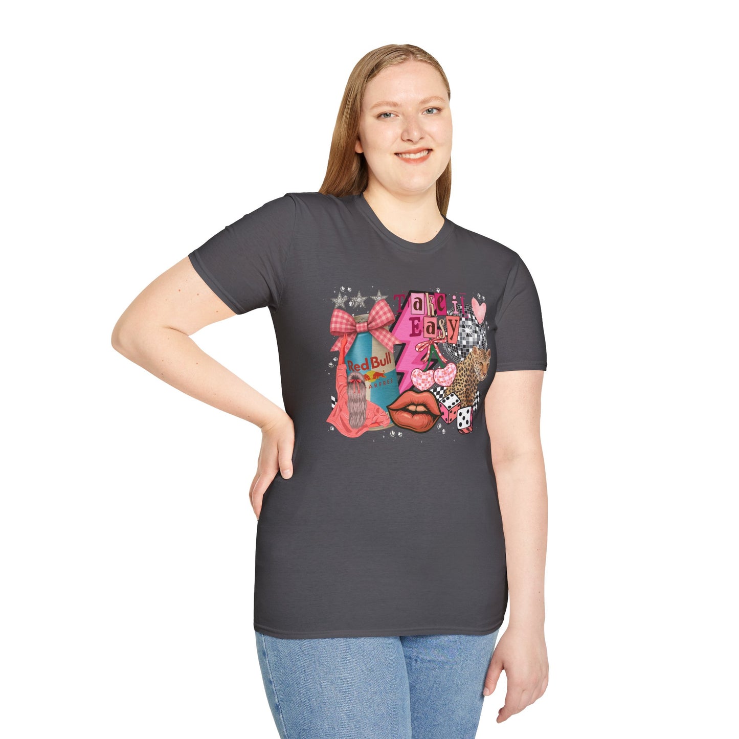 Sugar Free Red Bull Collage Unisex T-Shirt
