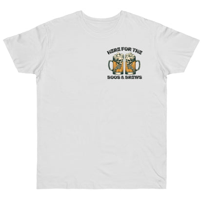 Halloween Beer Mug Tee - Here for the Boos & Brews