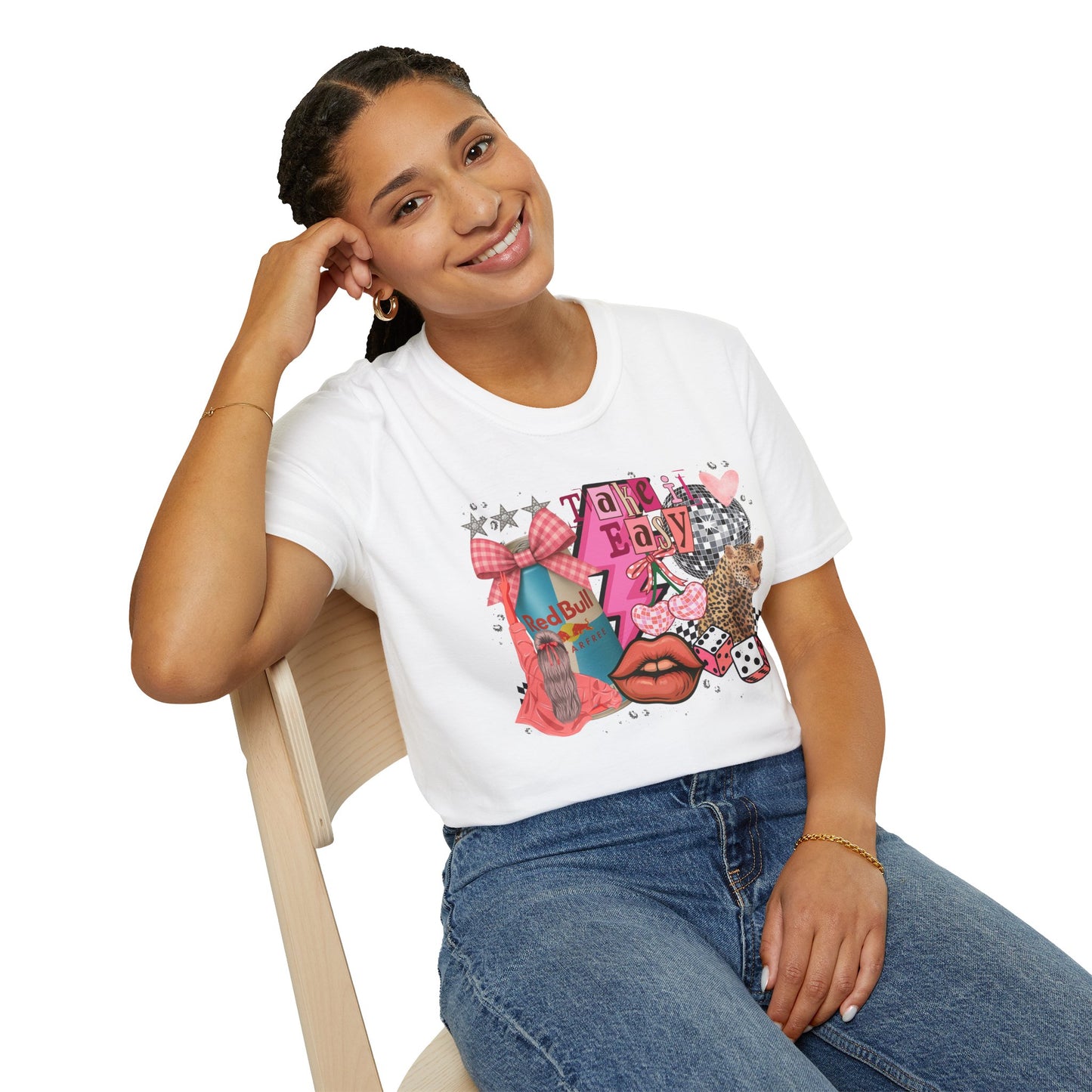 Sugar Free Red Bull Collage Unisex T-Shirt