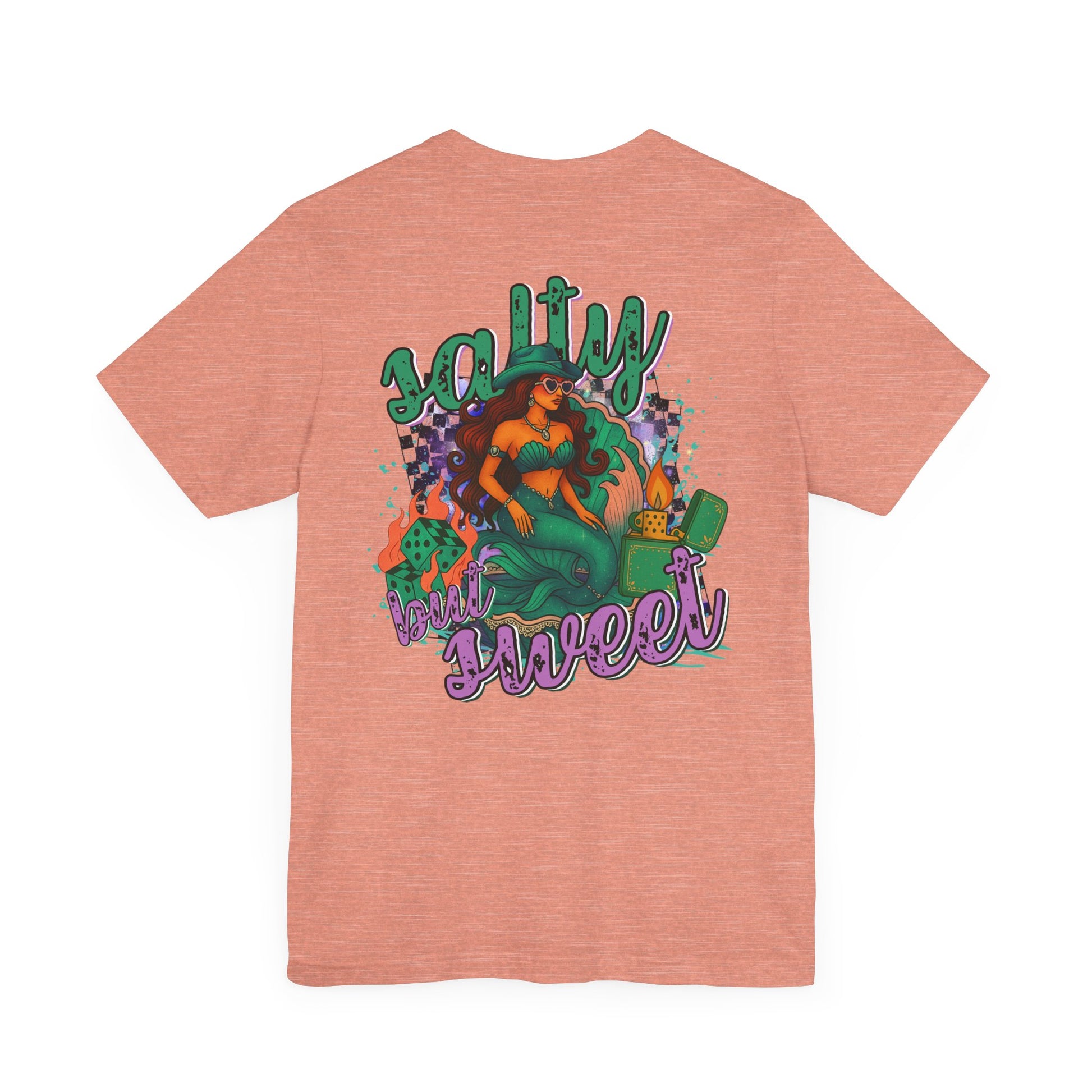 Short Sleeve Tee - Western Mermaid Baddie Design
