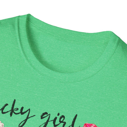 Leopard Lucky Girl T-Shirt