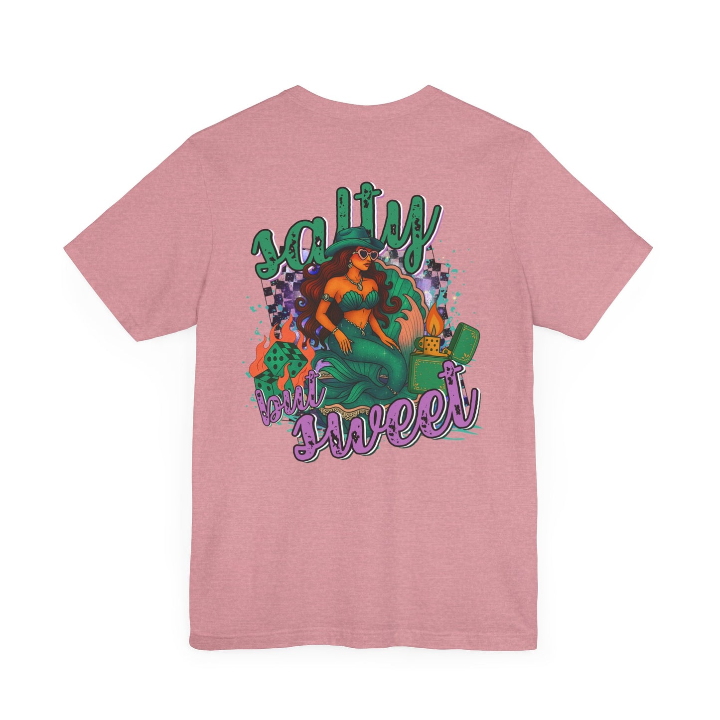 Short Sleeve Tee - Western Mermaid Baddie Design