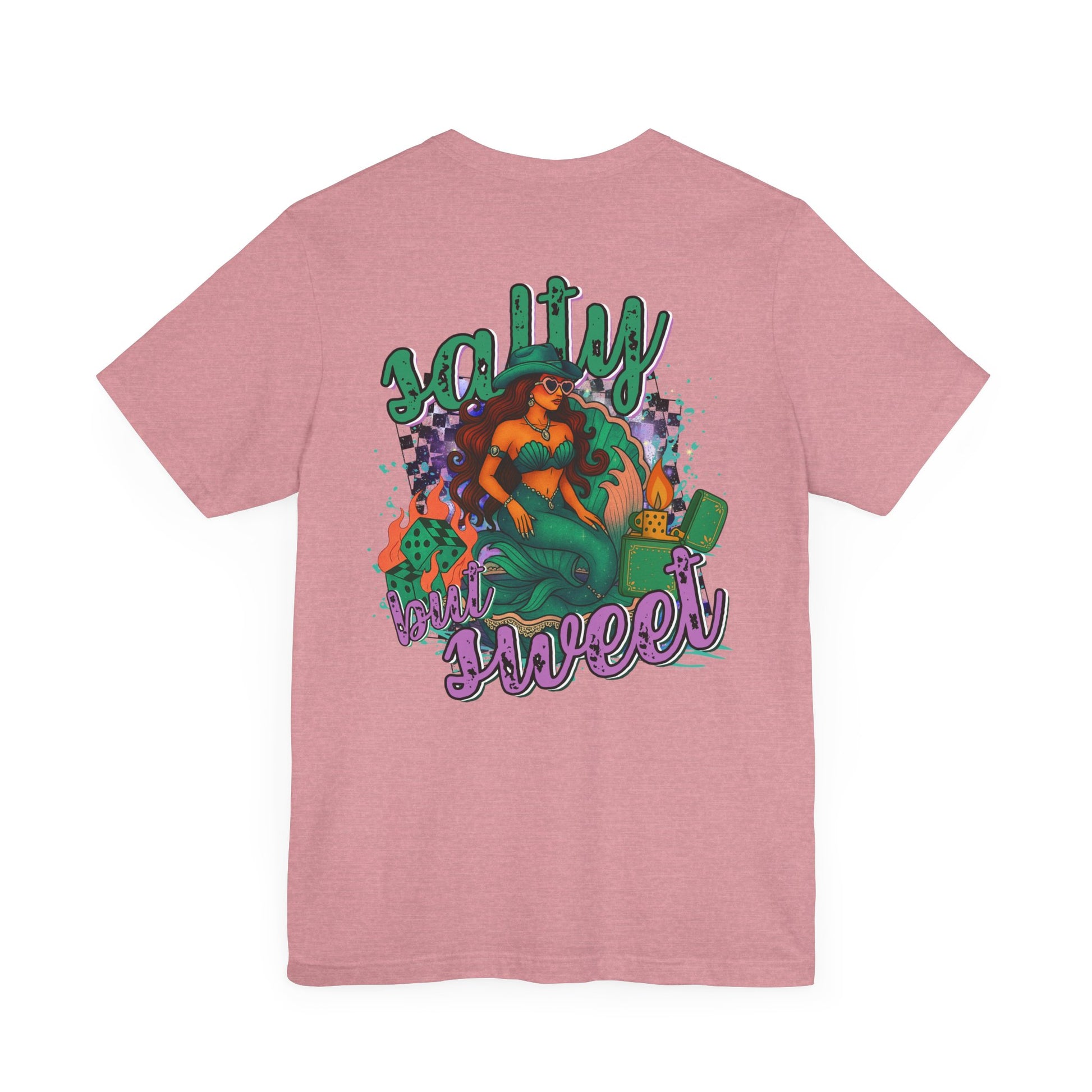 Short Sleeve Tee - Western Mermaid Baddie Design