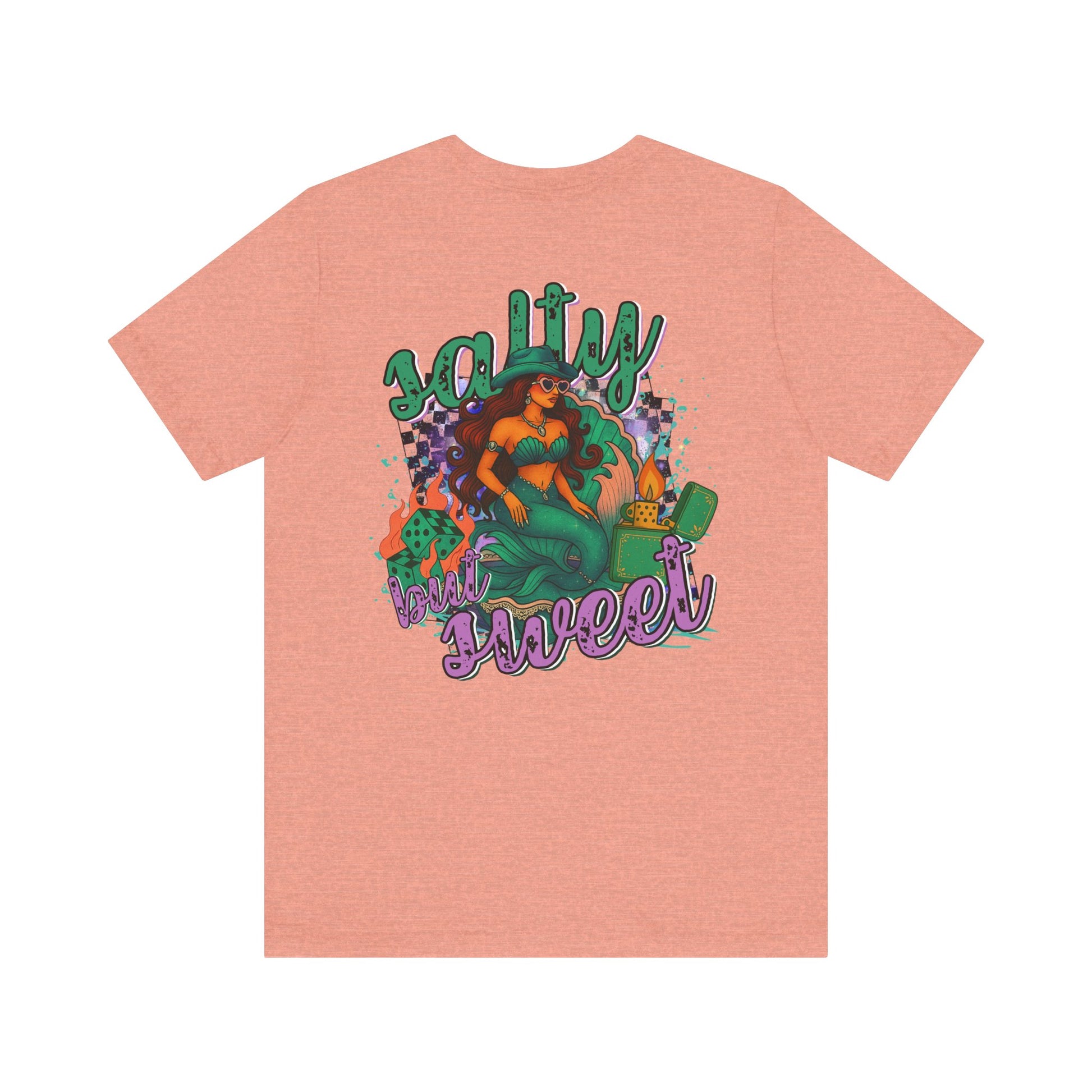 Short Sleeve Tee - Western Mermaid Baddie Design