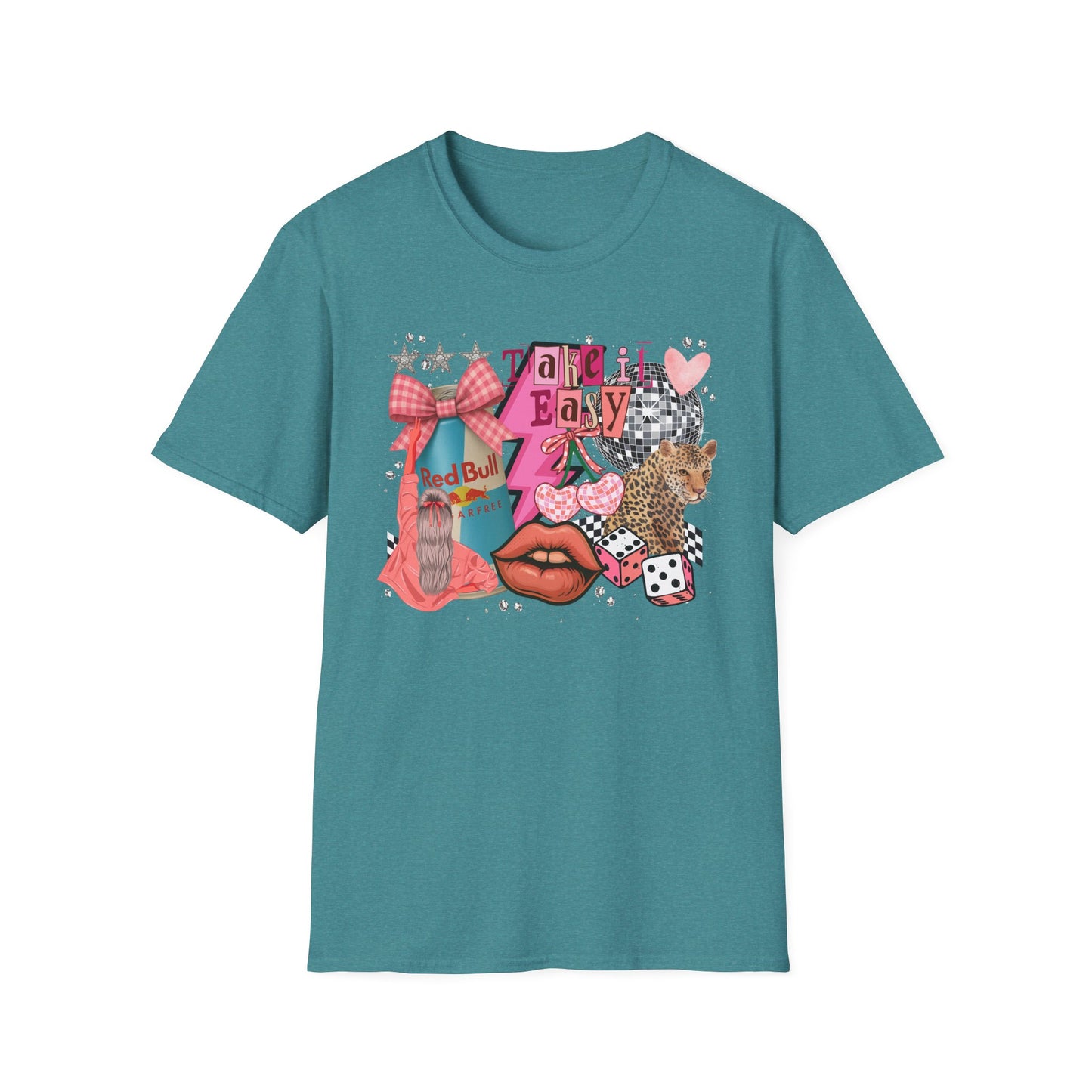 Sugar Free Red Bull Collage Unisex T-Shirt