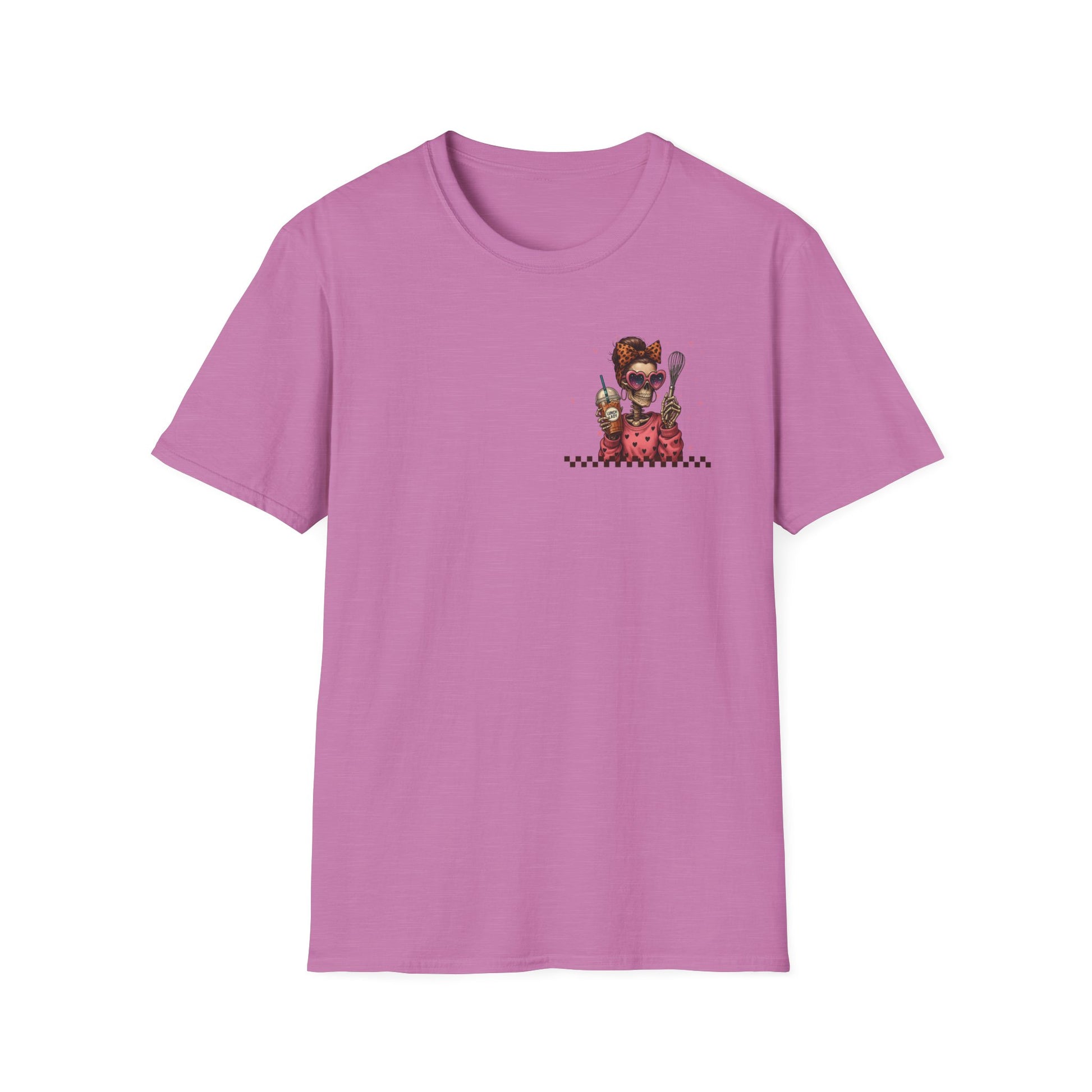 Lunch Lady Unisex T-Shirt - Running on Iced Coffee & School Lunch Schedules
