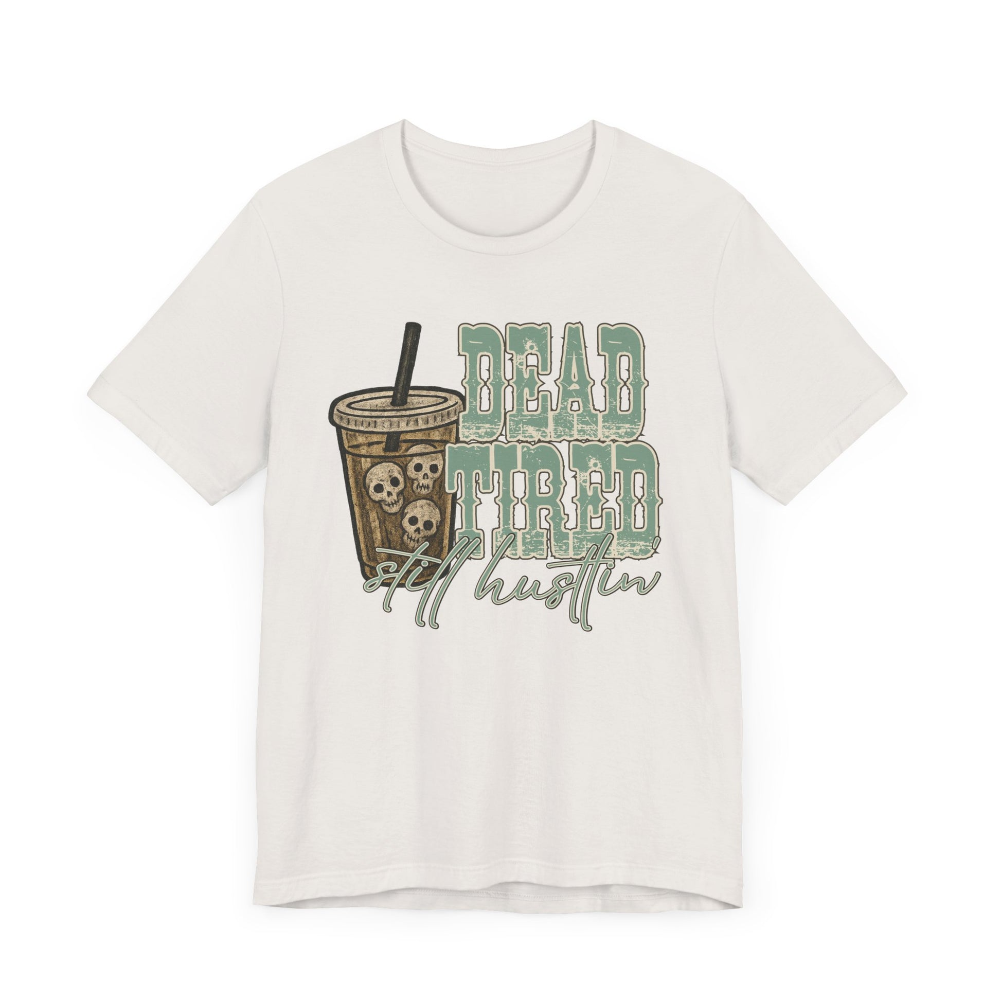 Skeleton Head Iced Coffee Unisex Tee