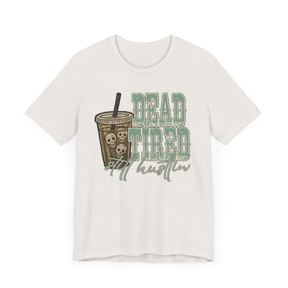Skeleton Head Iced Coffee Unisex Tee