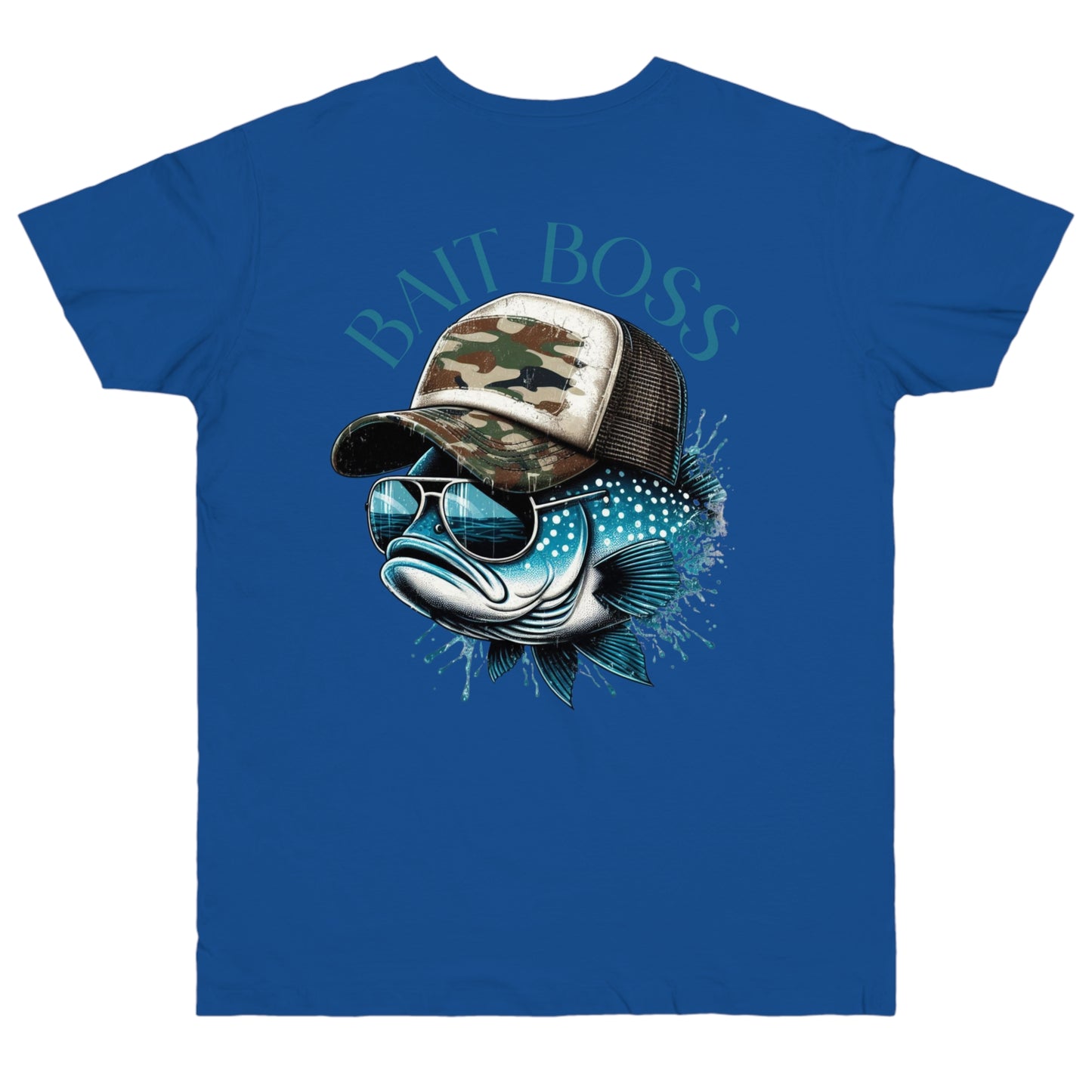 Fishing Enthusiast T-Shirt, Bait Boss Graphic Tee, Outdoor Apparel, Fishing Gift, Summer Outfit, Angler's Favorite
