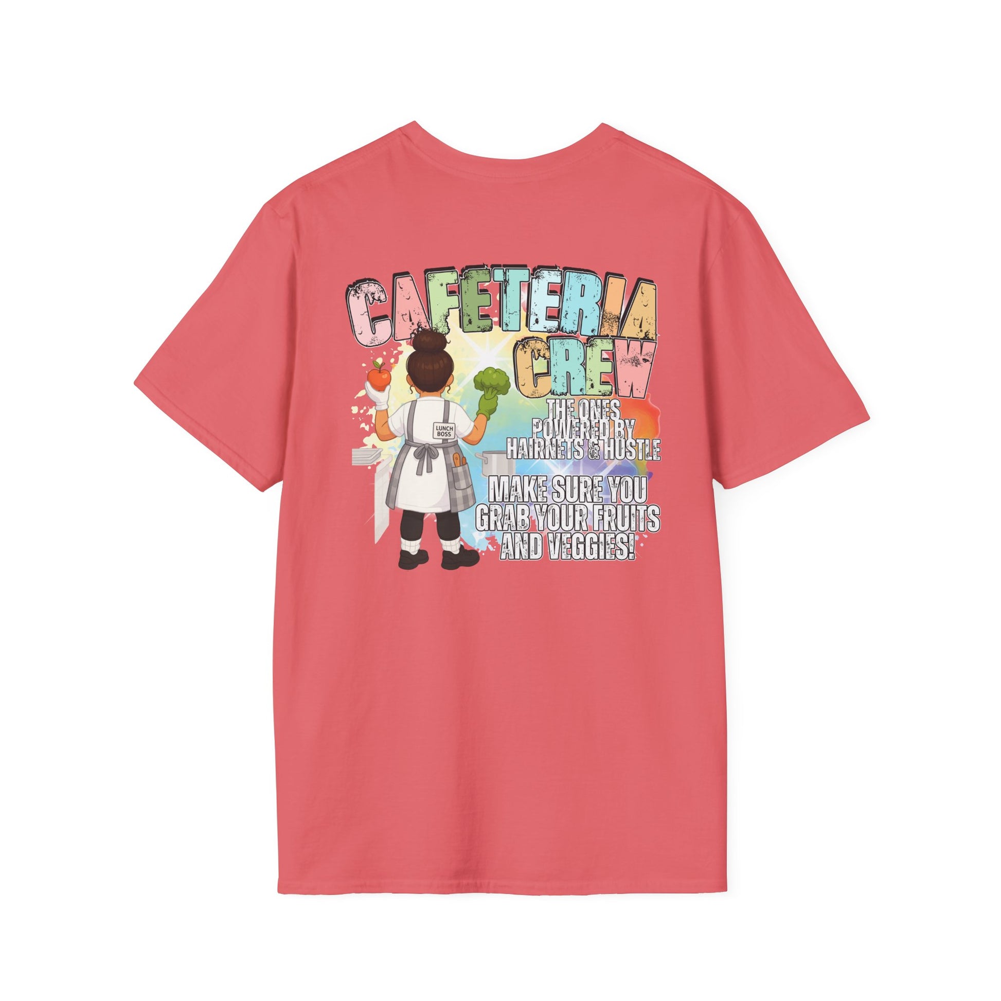 Cafeteria Crew for School Staff - Don't Forget Your Fruits and Vegetables
