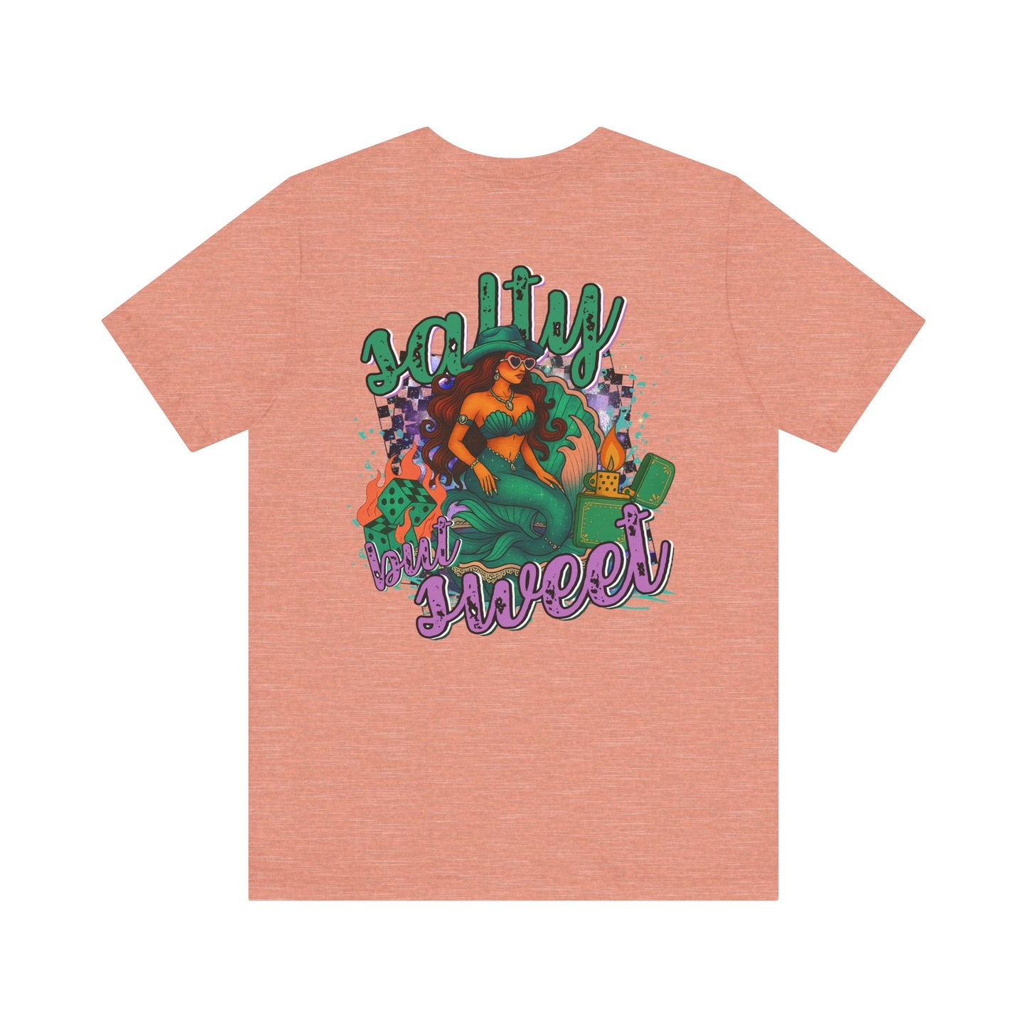 Short Sleeve Tee - Western Mermaid Baddie Design