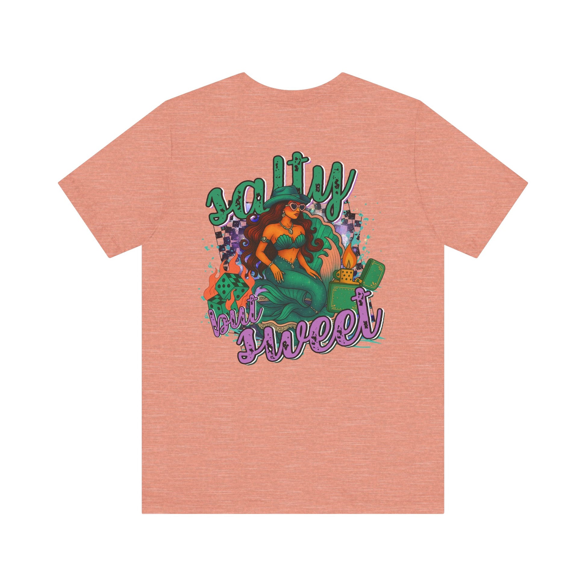Short Sleeve Tee - Western Mermaid Baddie Design