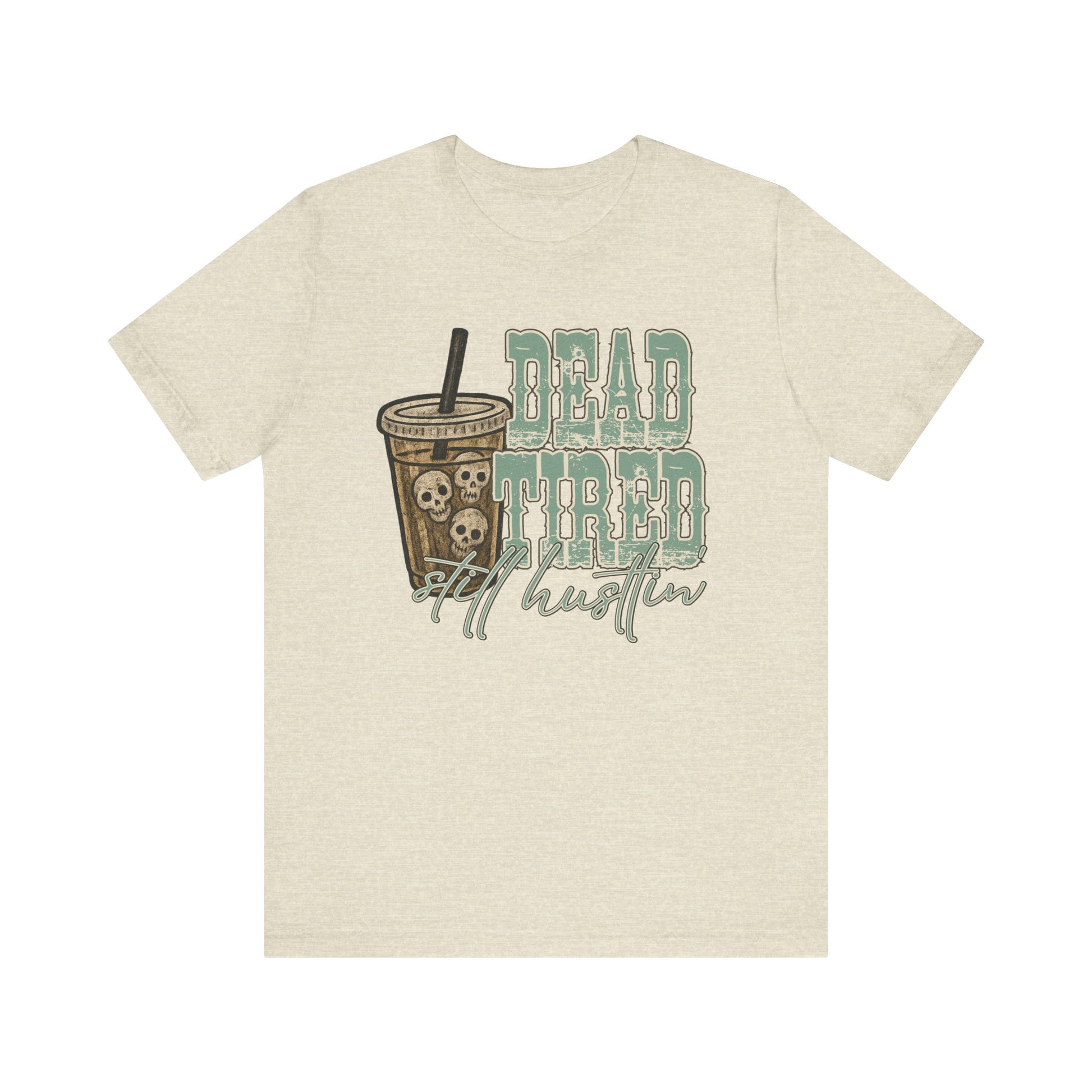 Skeleton Head Iced Coffee Unisex Tee