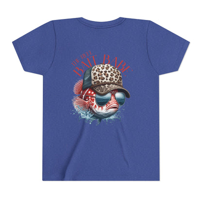 Kids Fishing Tee - CaffeinatedPlanner Family Exclusive Design: 'Bait Babe'