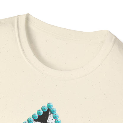 Teacher Checkered Spades T-Shirt