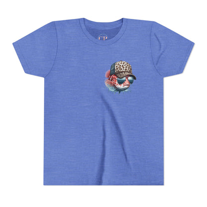 Kids Fishing Tee - CaffeinatedPlanner Family Exclusive Design: 'Bait Babe'