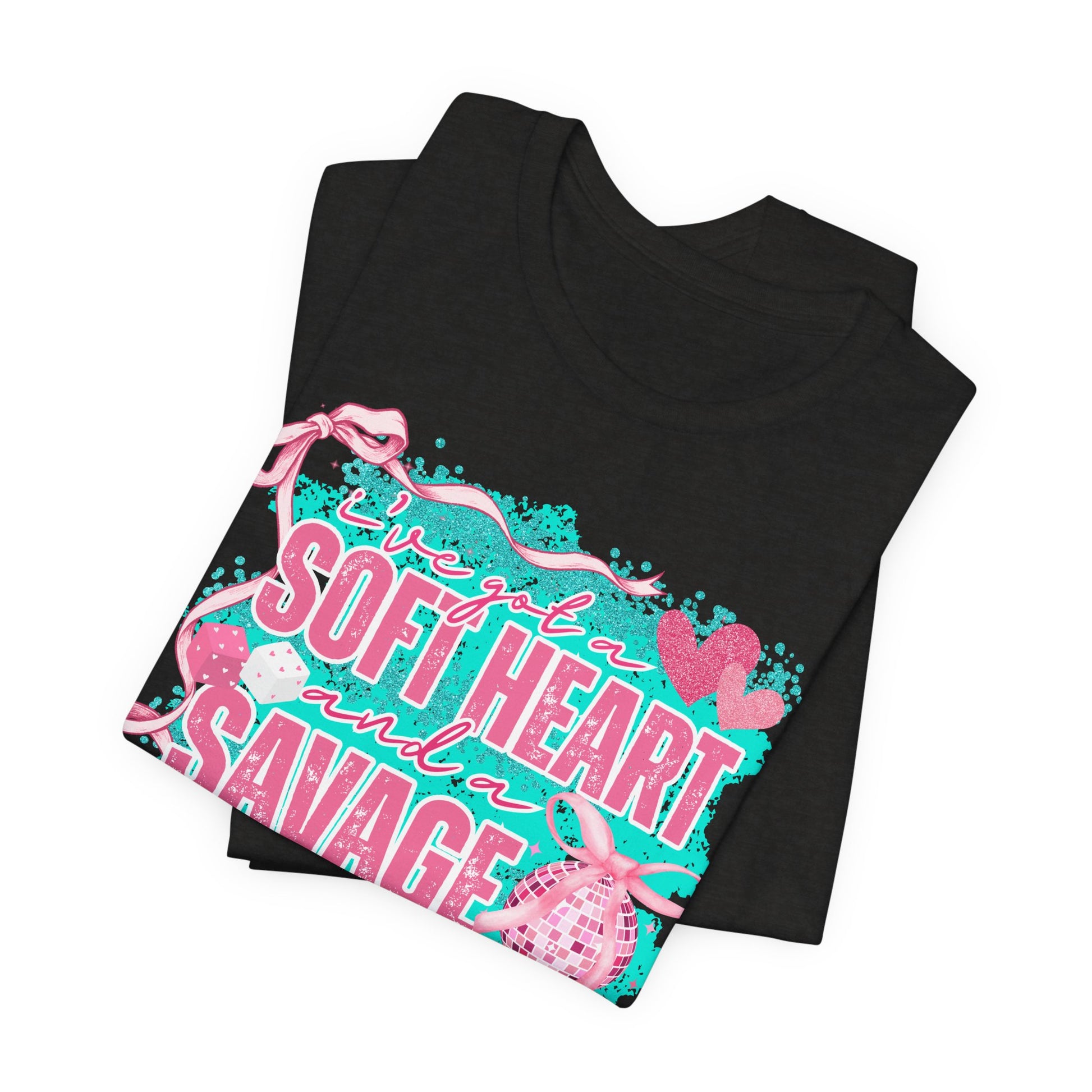 Savage Mouth Graphic Tee - Soft Hearted Apparel, Unisex T-Shirt, Trendy Casual Wear, Fun Gift for Friends, Statement Top